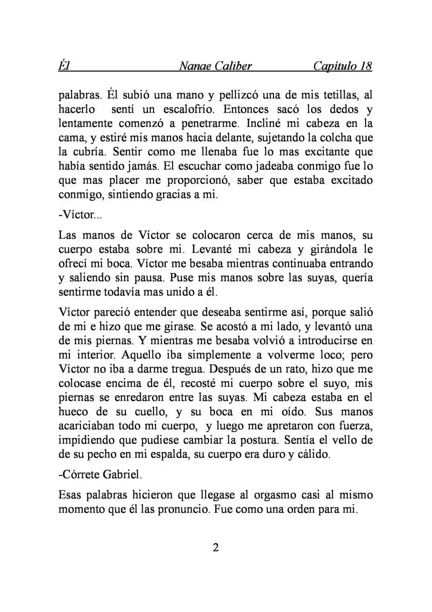 ÉL (Novela) - Capítulo 18 - Página 2 - LectorTMOo