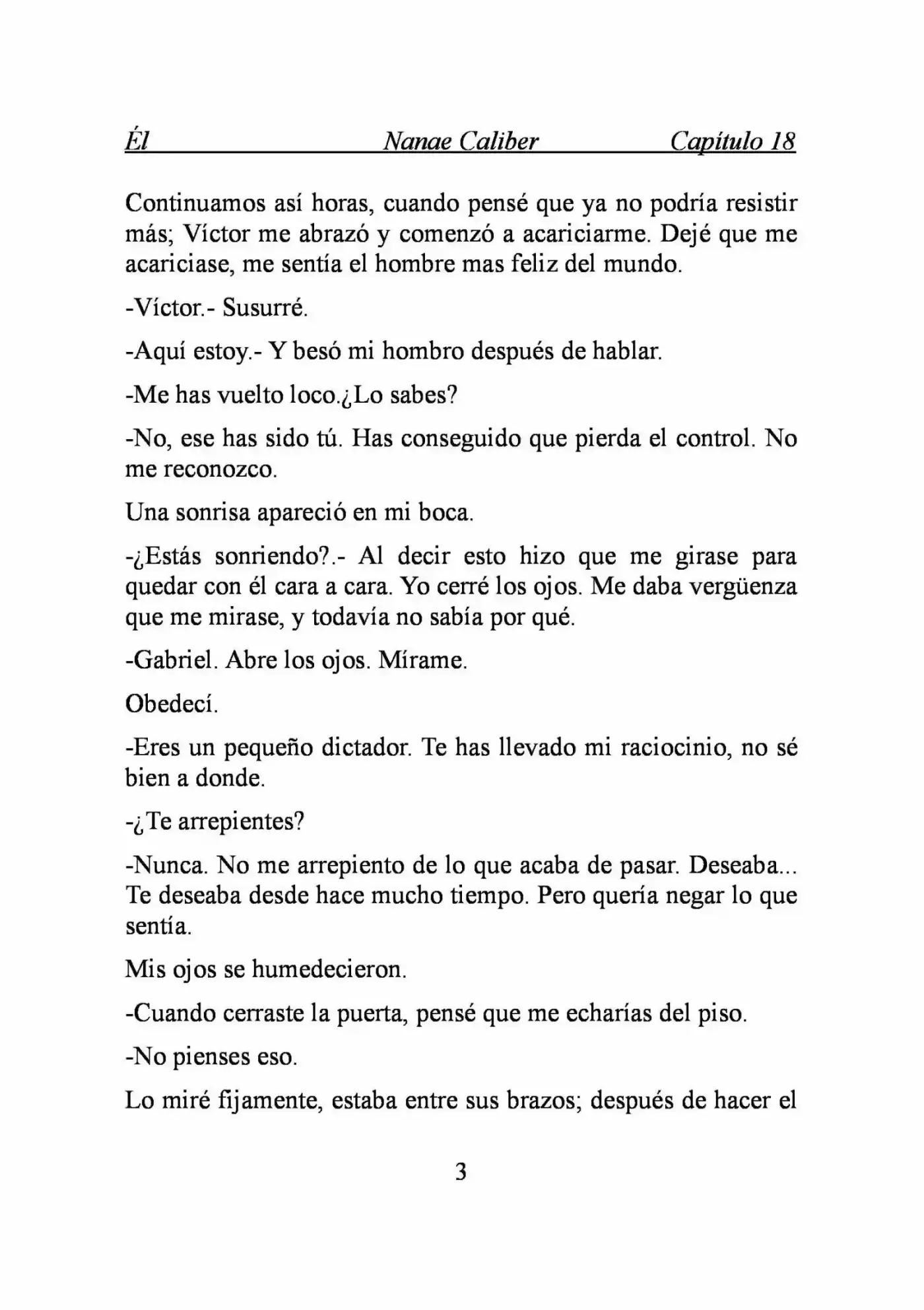 ÉL (Novela) - Capítulo 18 - Página 3 - LectorTMOo