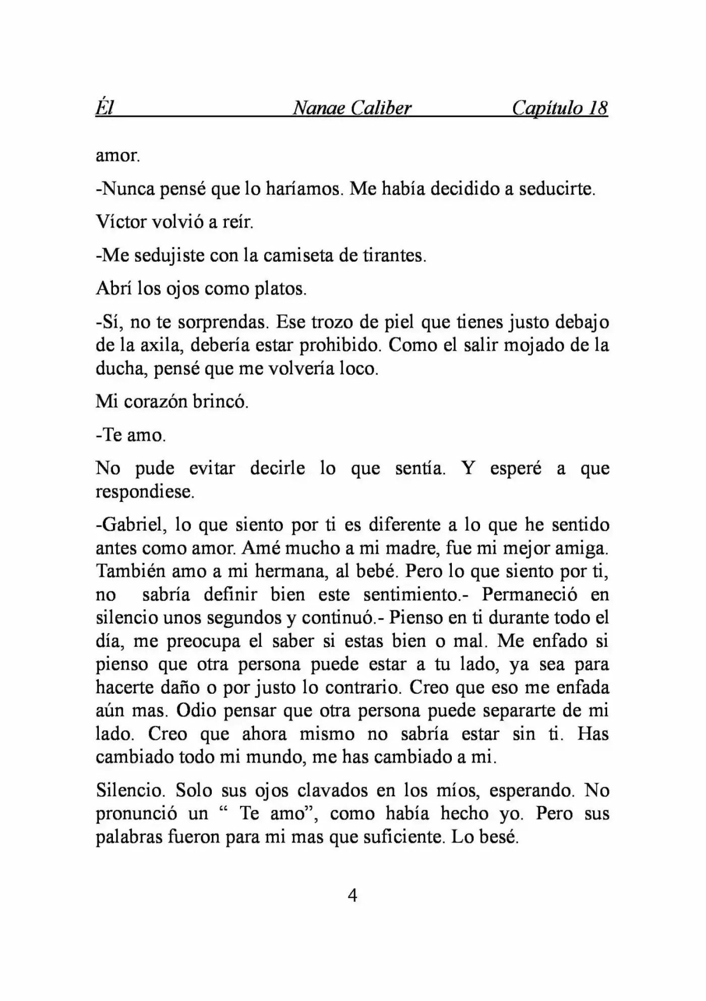 ÉL (Novela) - Capítulo 18 - Página 4 - LectorTMOo