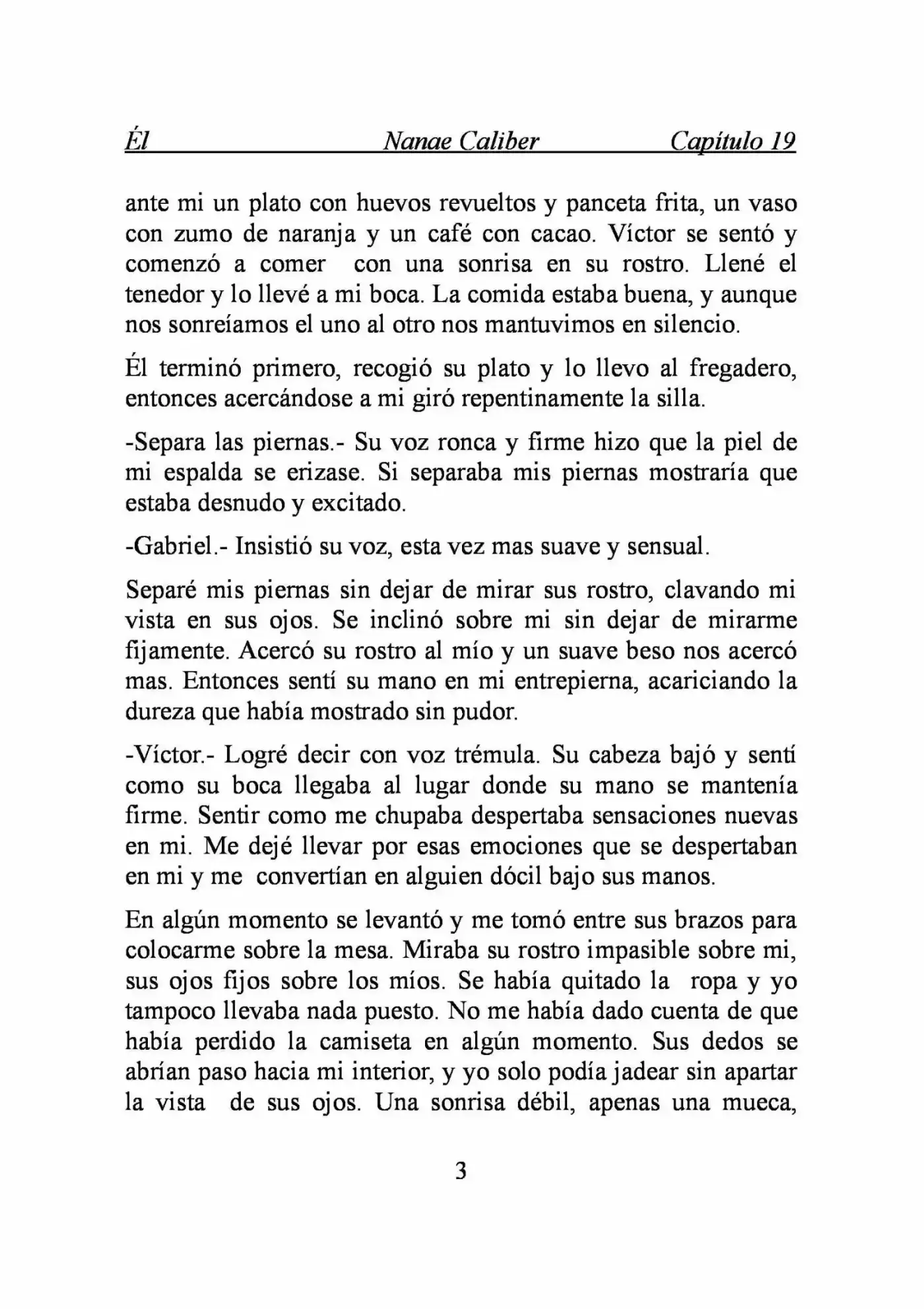 ÉL (Novela) - Capítulo 19 - Página 3 - LectorTMOo