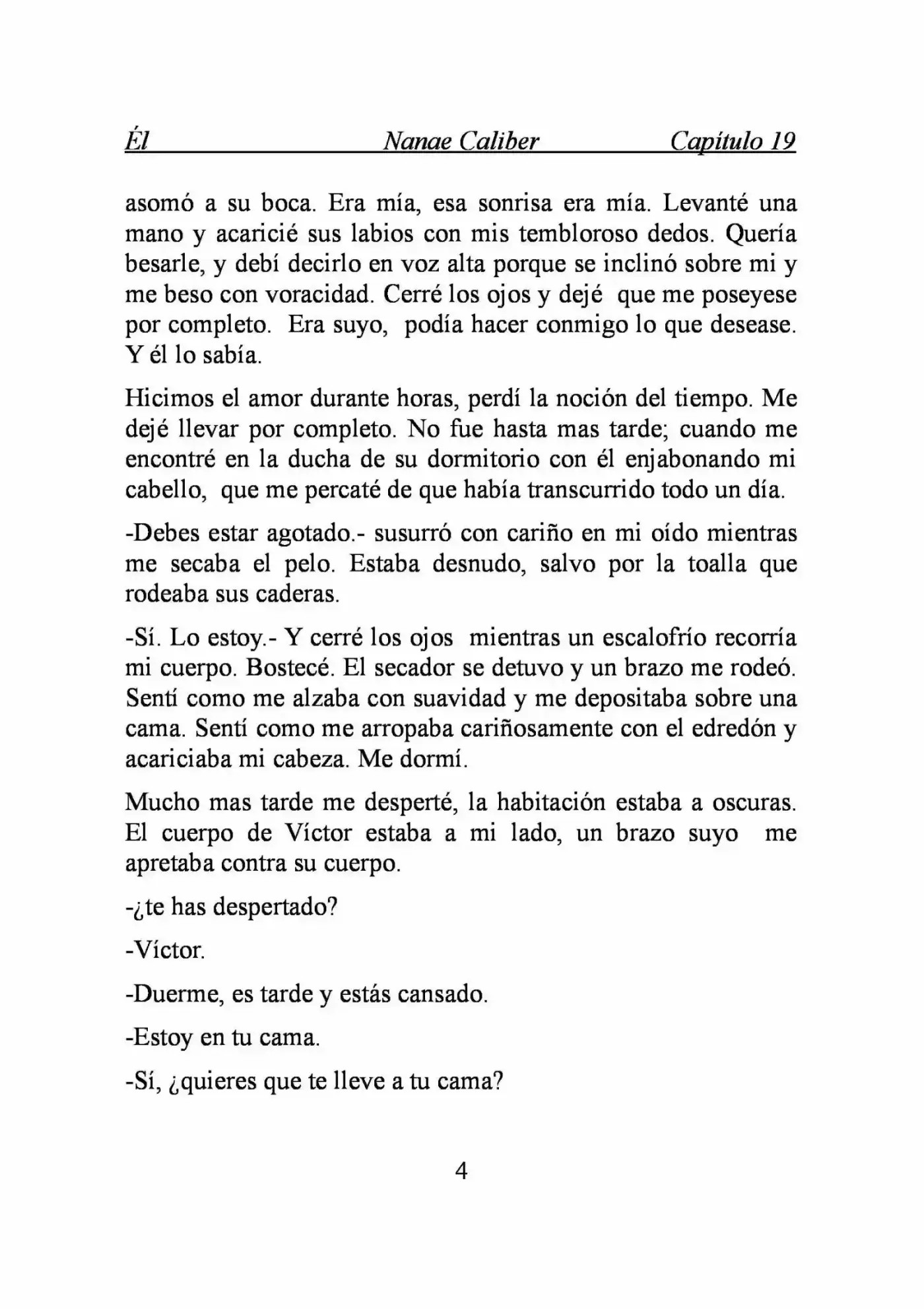 ÉL (Novela) - Capítulo 19 - Página 4 - LectorTMOo