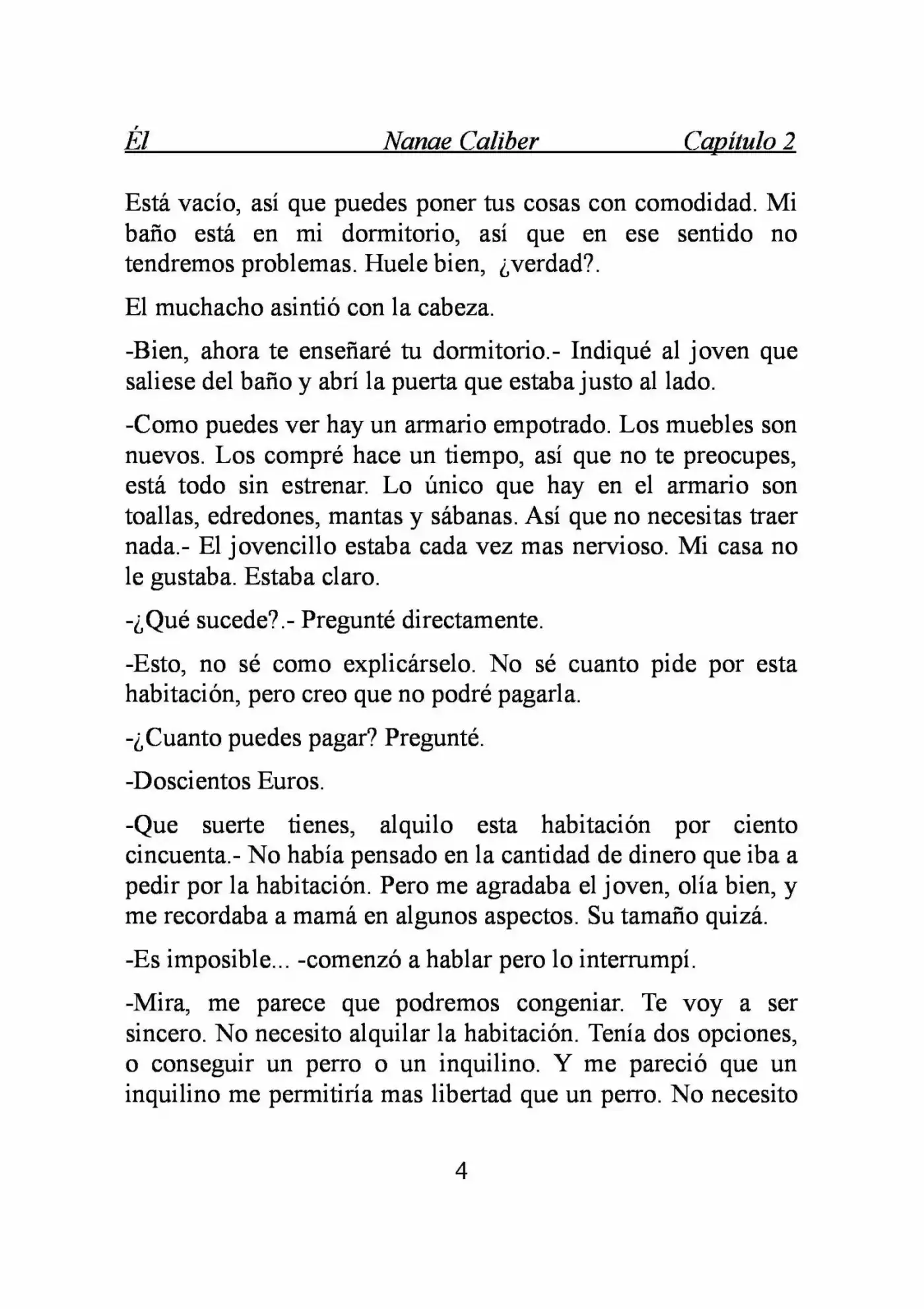 ÉL (Novela) - Capítulo 2 - Página 4 - LectorTMOo