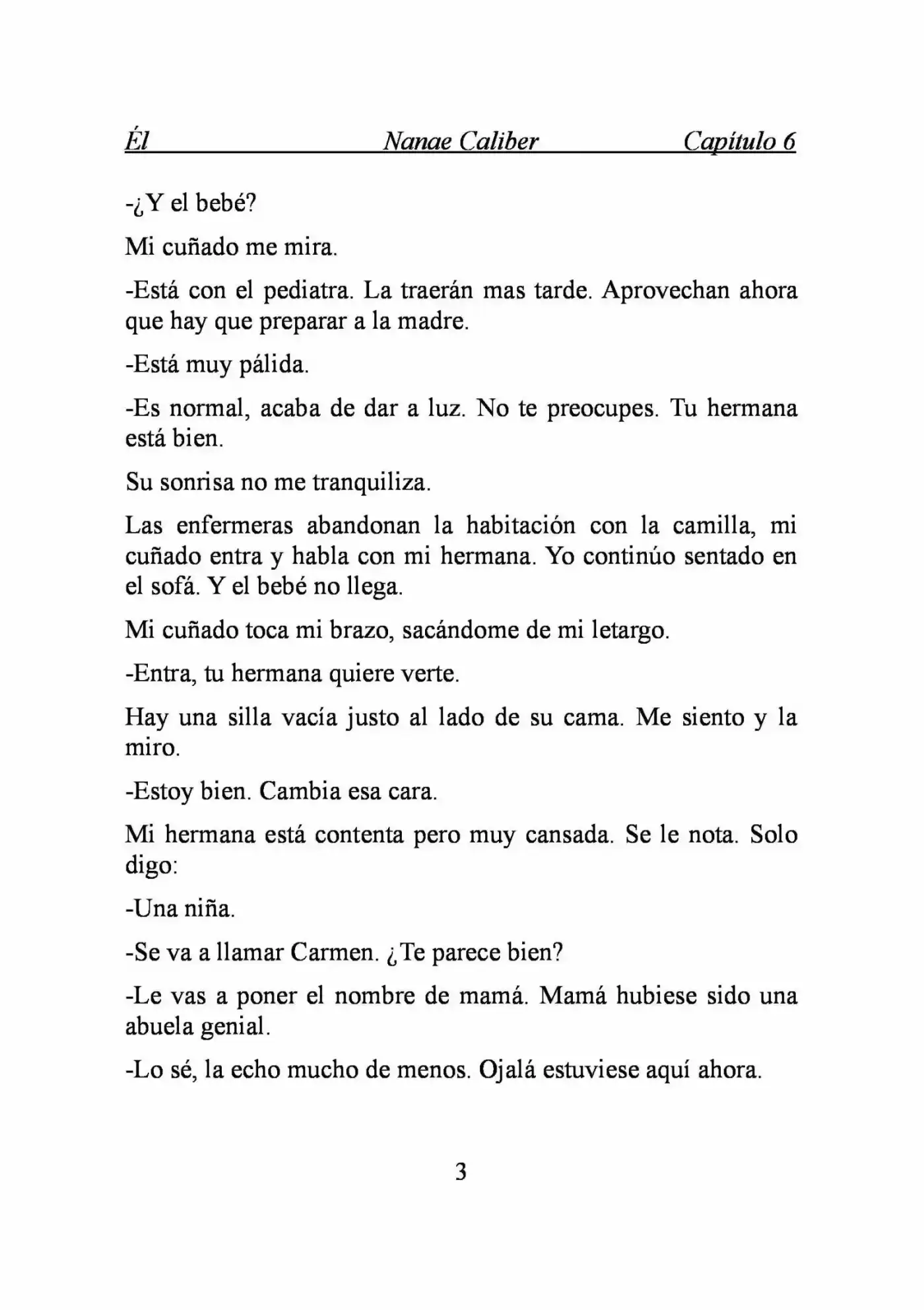 ÉL (Novela) - Capítulo 6 - Página 3 - LectorTMOo