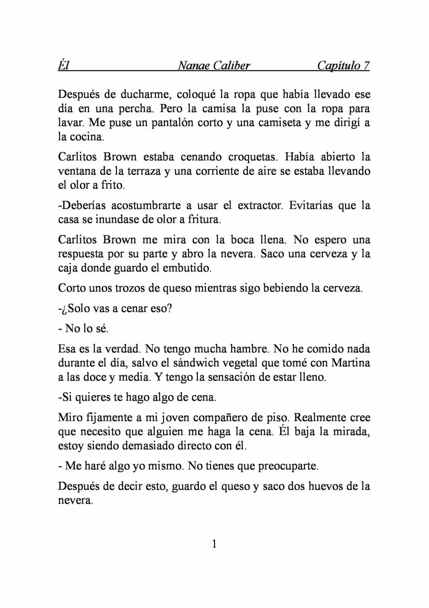 ÉL (Novela) - Capítulo 7 - Página 1 - LectorTMOo