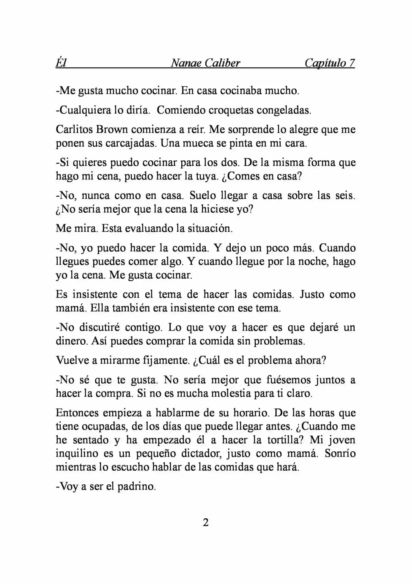 ÉL (Novela) - Capítulo 7 - Página 2 - LectorTMOo