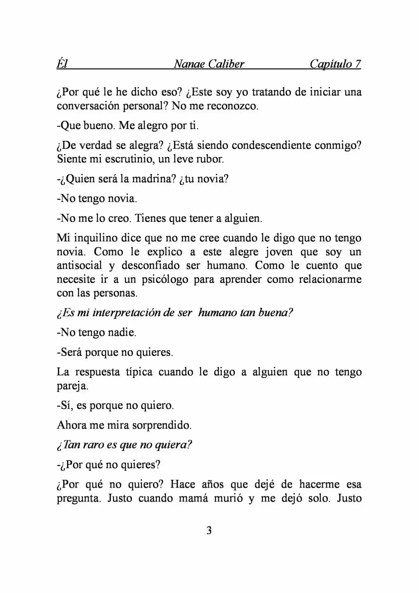 ÉL (Novela) - Capítulo 7 - Página 3 - LectorTMOo