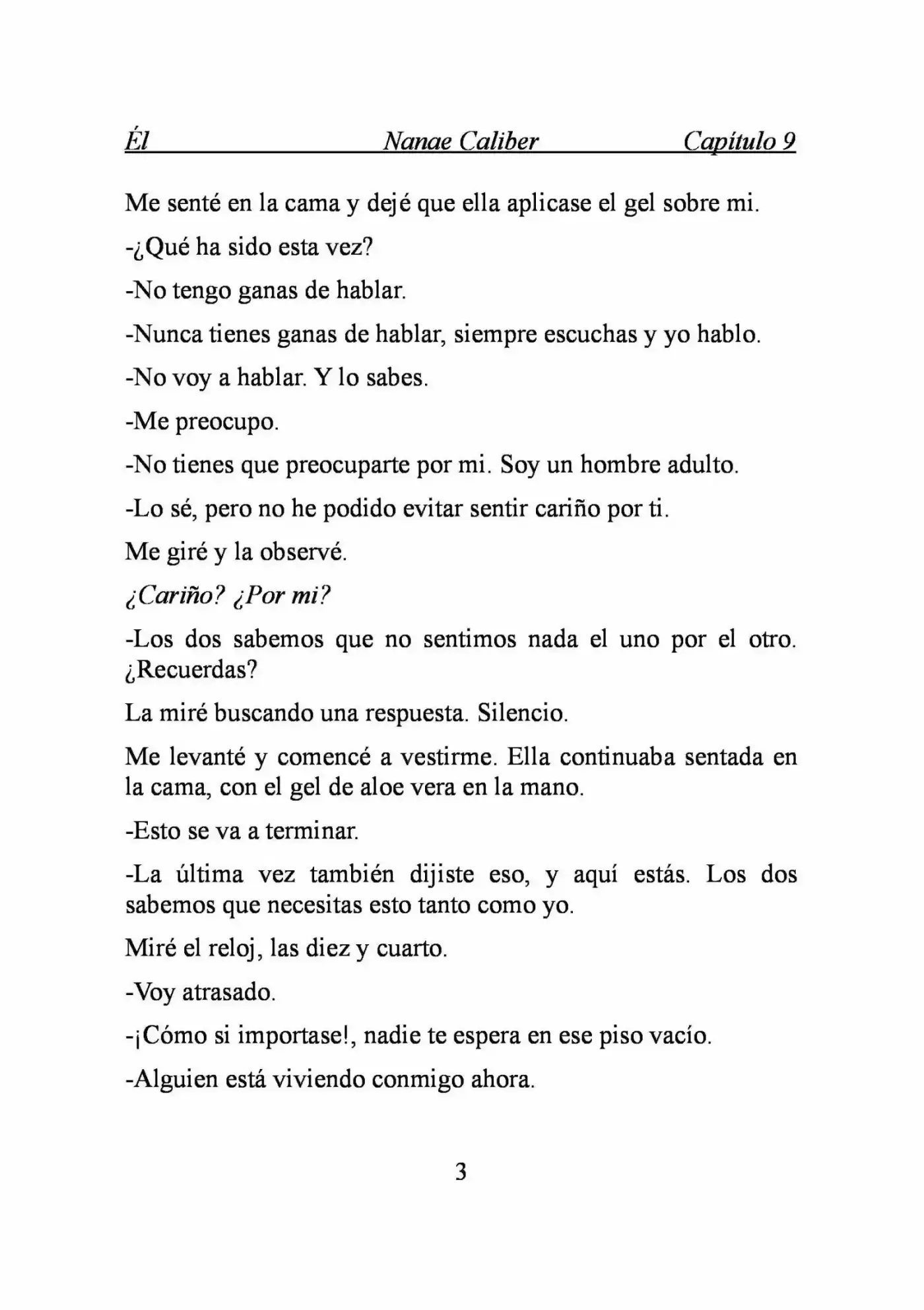 ÉL (Novela) - Capítulo 9 - Página 3 - LectorTMOo