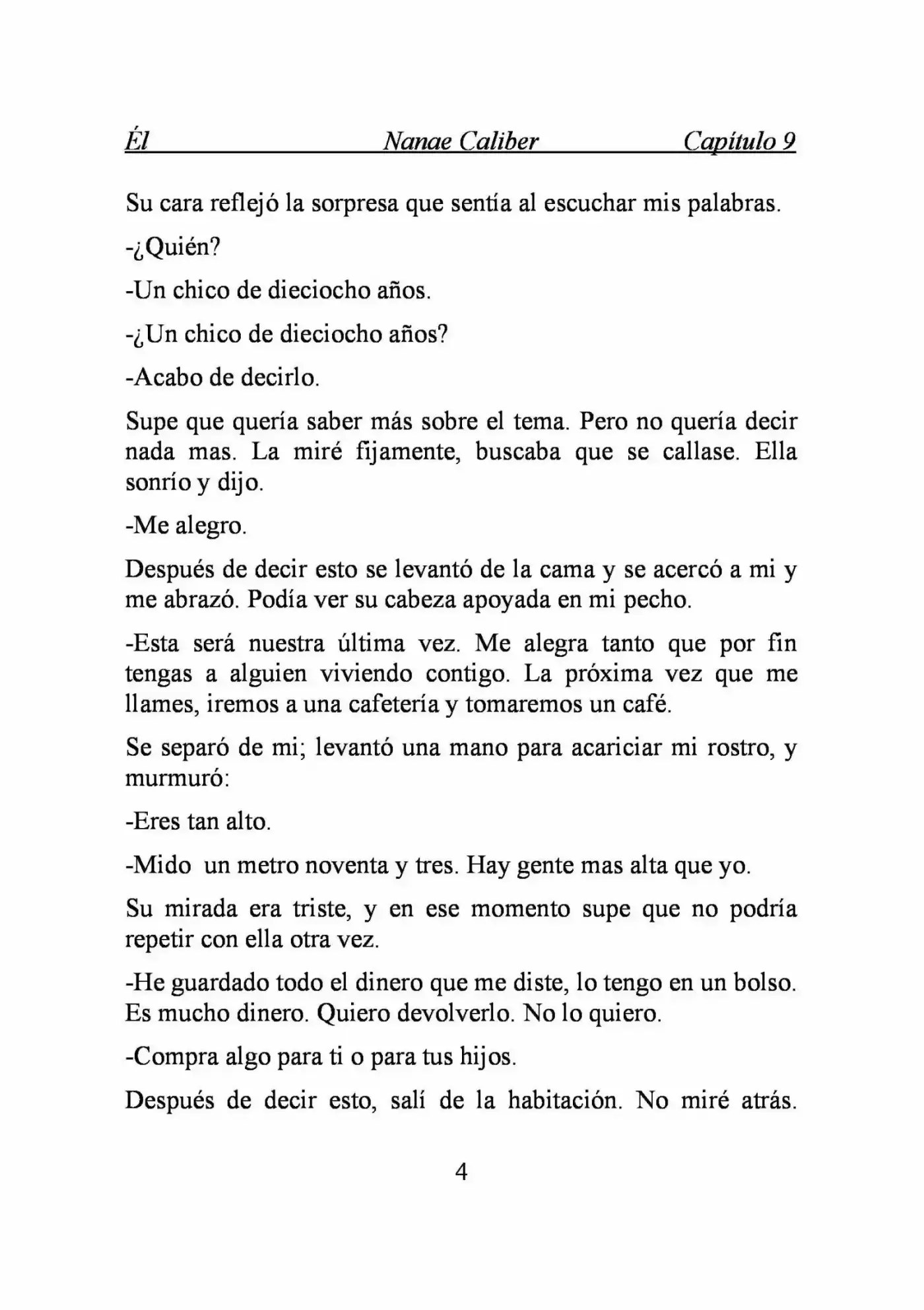 ÉL (Novela) - Capítulo 9 - Página 4 - LectorTMOo