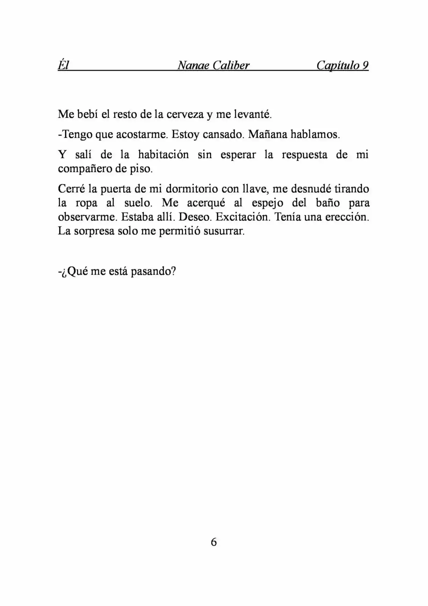 ÉL (Novela) - Capítulo 9 - Página 6 - LectorTMOo