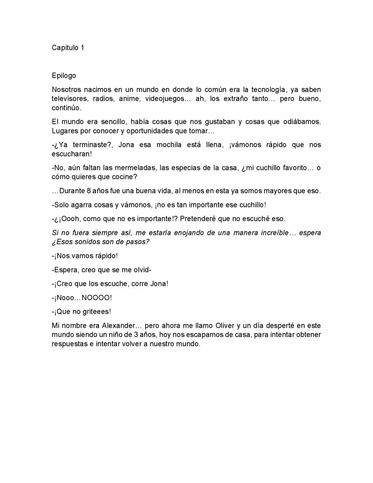 La Administración De Todo Lo Irreal (Novela) - Capítulo 1 - Página 1 - LectorTMOo