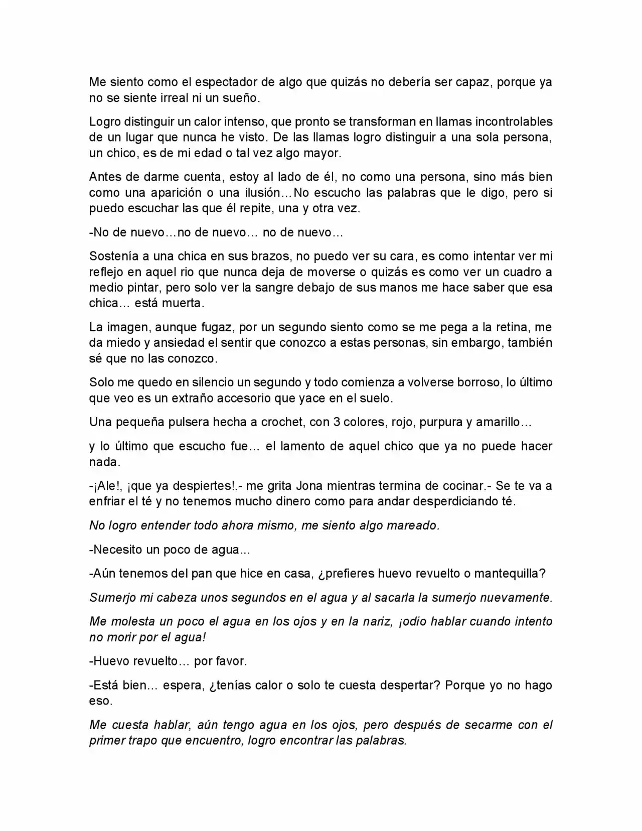 La Administración De Todo Lo Irreal (Novela) - Capítulo 1 - Página 8 - LectorTMOo