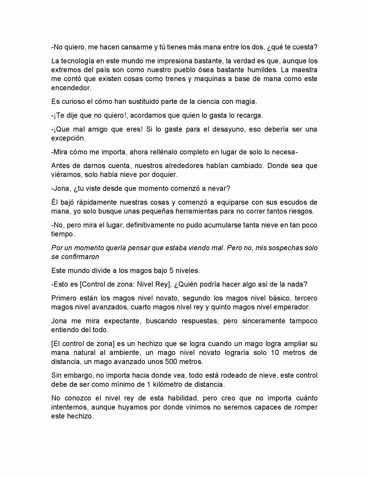 La Administración De Todo Lo Irreal (Novela) - Capítulo 1 - Página 10 - LectorTMOo