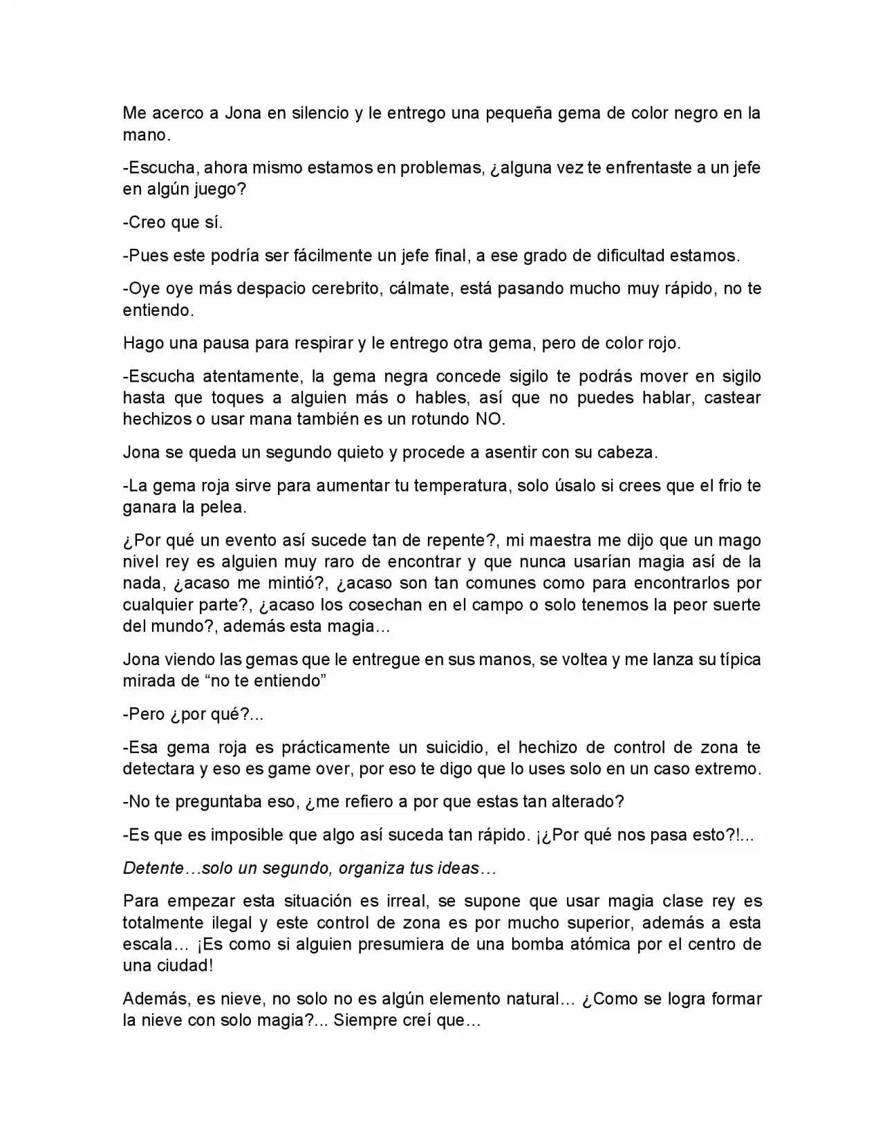 La Administración De Todo Lo Irreal (Novela) - Capítulo 1 - Página 11 - LectorTMOo