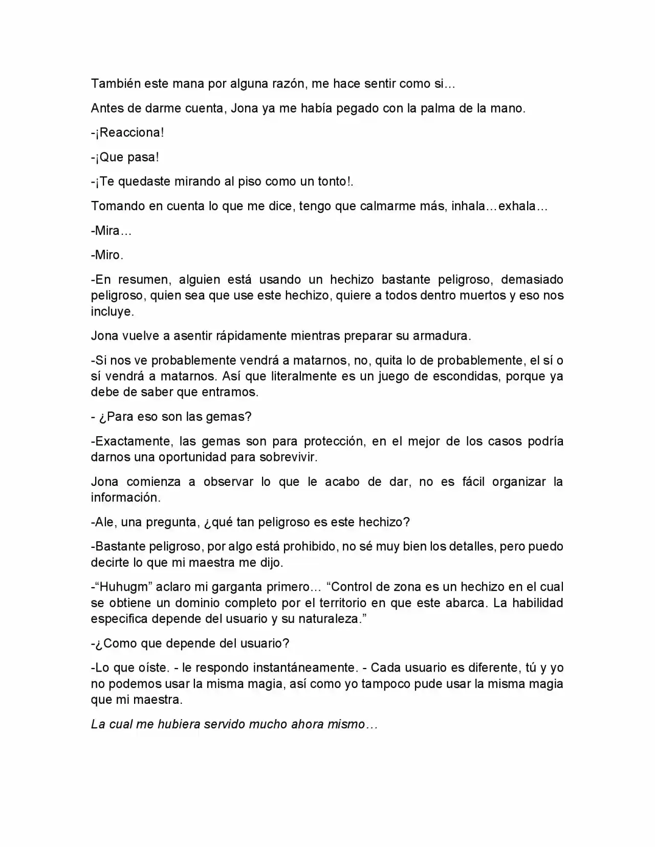 La Administración De Todo Lo Irreal (Novela) - Capítulo 1 - Página 12 - LectorTMOo