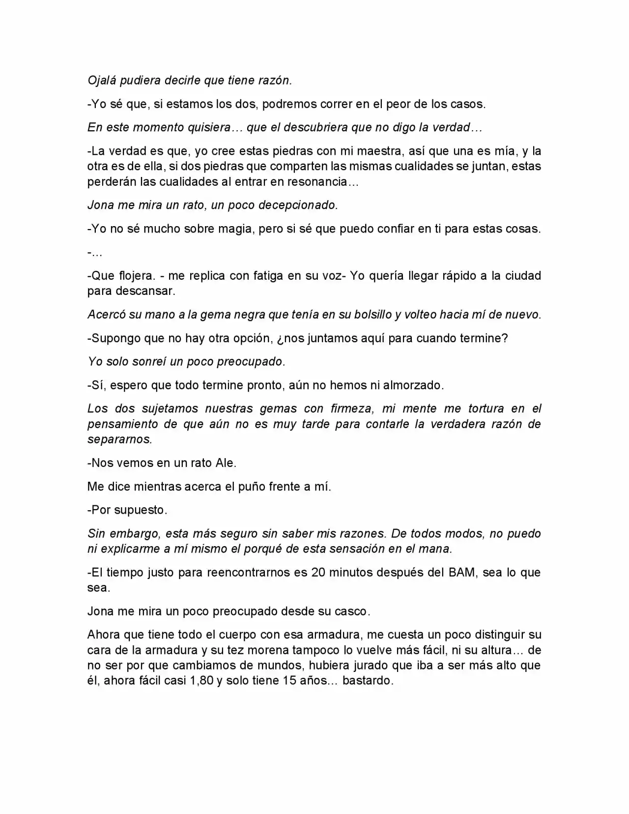La Administración De Todo Lo Irreal (Novela) - Capítulo 1 - Página 15 - LectorTMOo