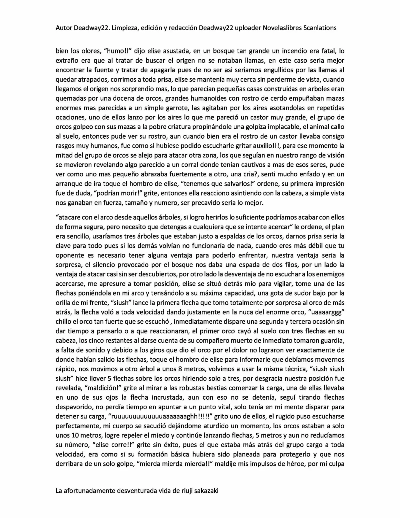 La Afortunadamente Desventurada Vida De Riuji Sakazaki (Novela) - Capítulo 10 - Página 4 - LectorTMOo