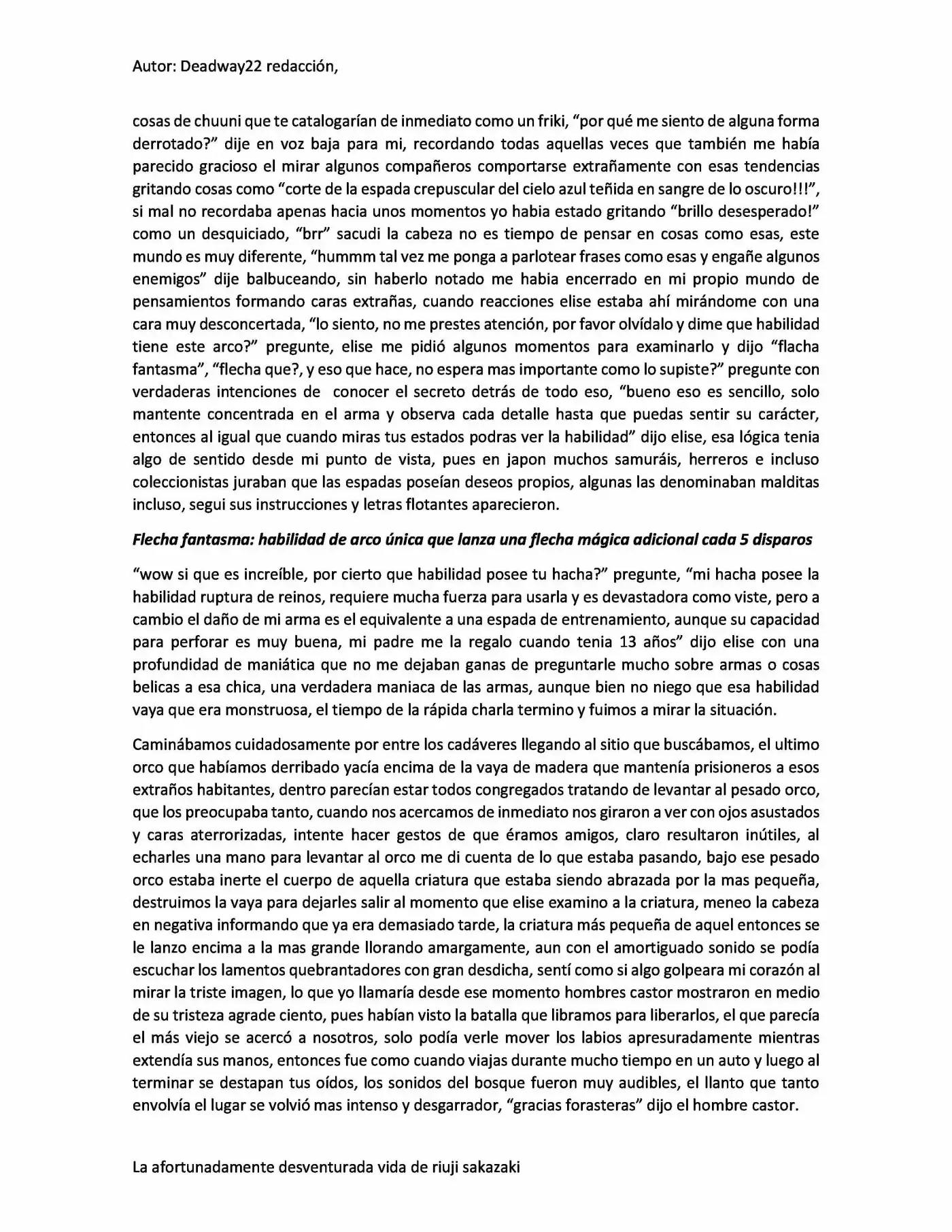 La Afortunadamente Desventurada Vida De Riuji Sakazaki (Novela) - Capítulo 11 - Página 3 - LectorTMOo