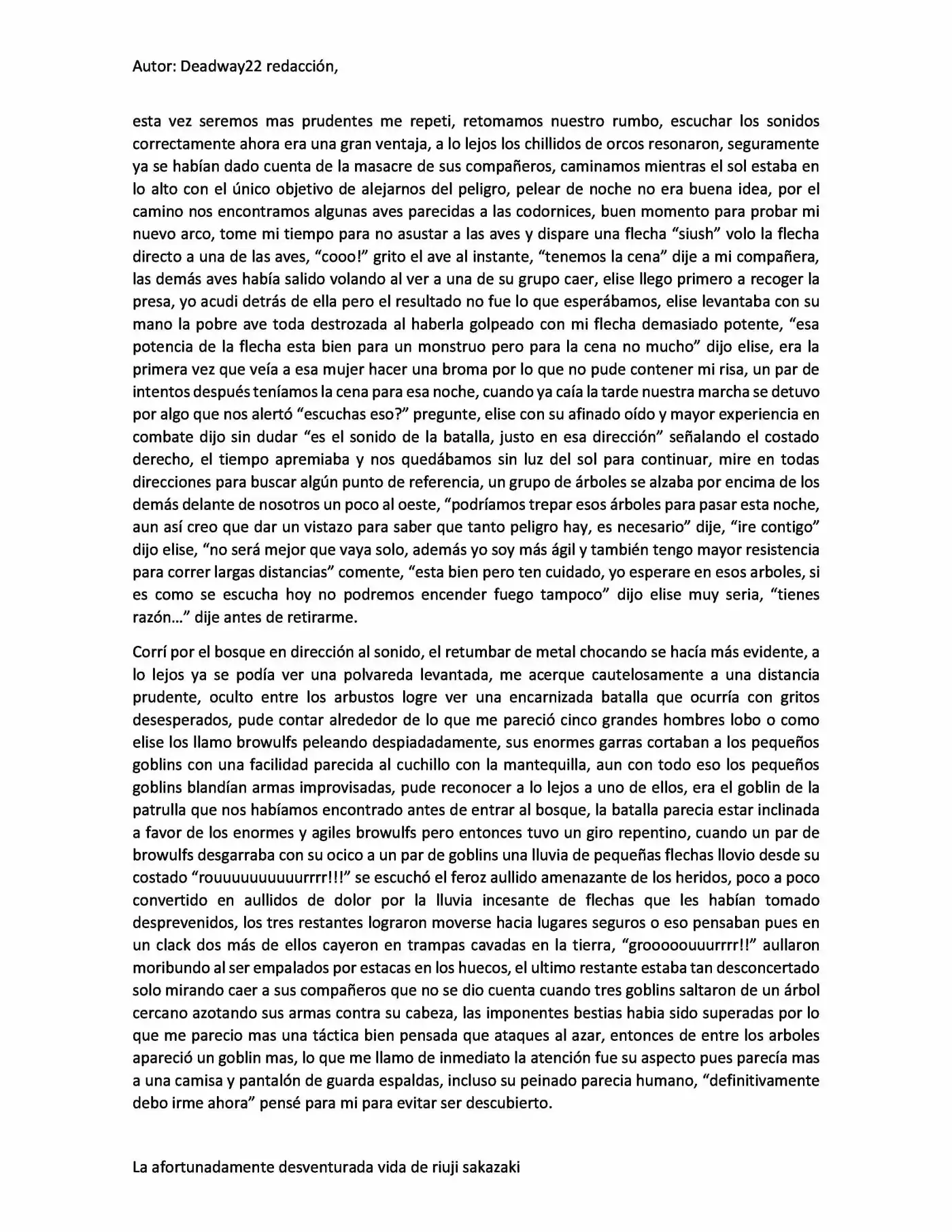 La Afortunadamente Desventurada Vida De Riuji Sakazaki (Novela) - Capítulo 11 - Página 5 - LectorTMOo
