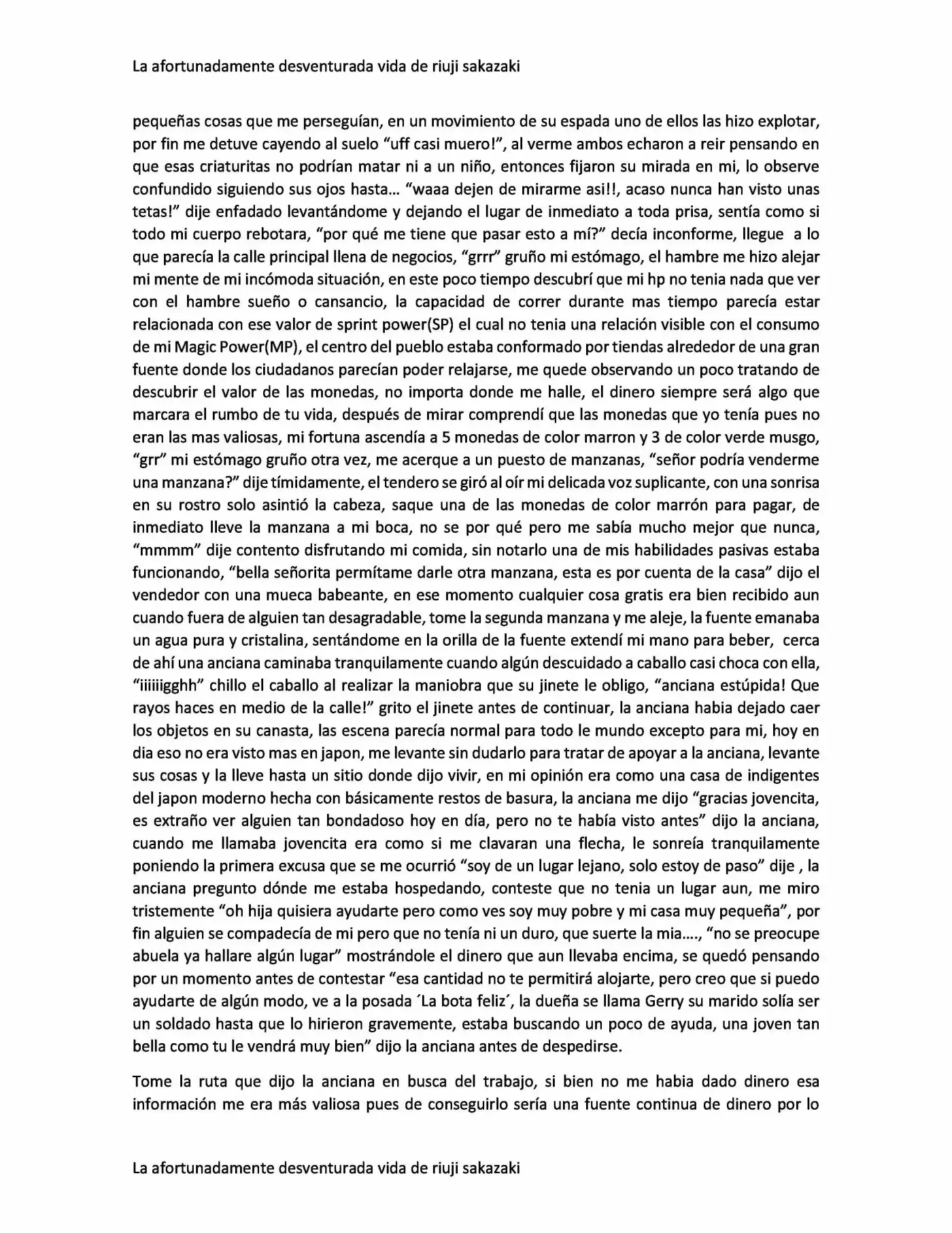 La Afortunadamente Desventurada Vida De Riuji Sakazaki (Novela) - Capítulo 2 - Página 3 - LectorTMOo