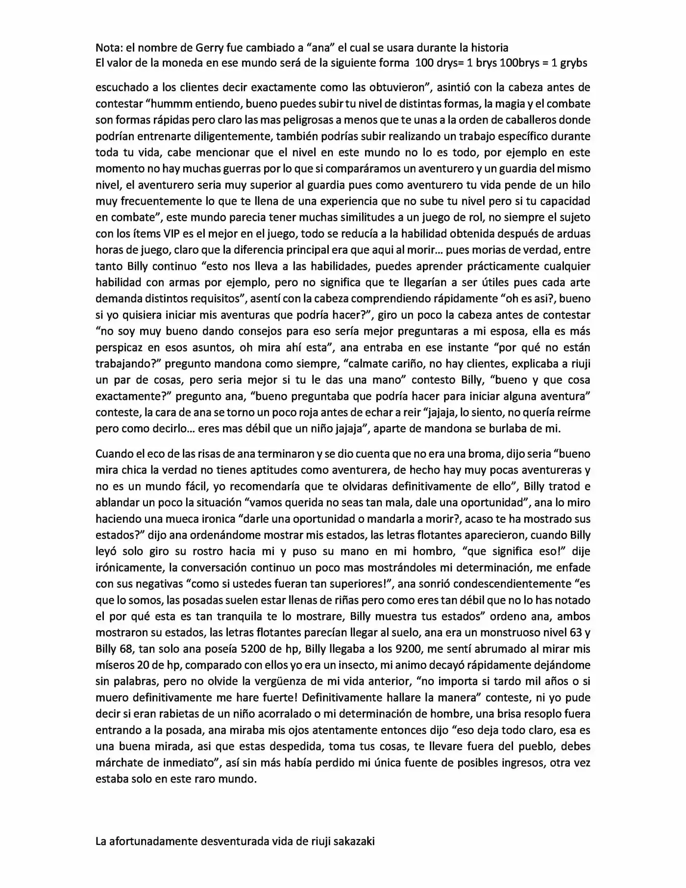 La Afortunadamente Desventurada Vida De Riuji Sakazaki (Novela) - Capítulo 3 - Página 3 - LectorTMOo