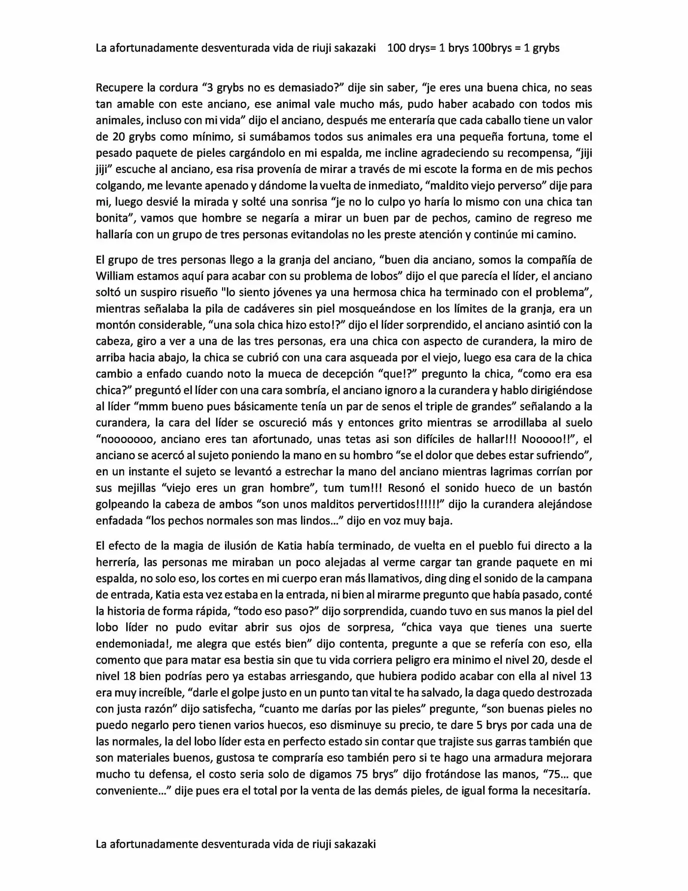 La Afortunadamente Desventurada Vida De Riuji Sakazaki (Novela) - Capítulo 5 - Página 6 - LectorTMOo