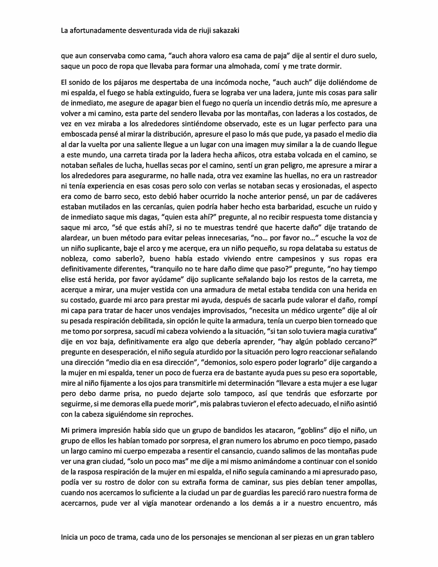 La Afortunadamente Desventurada Vida De Riuji Sakazaki (Novela) - Capítulo 6 - Página 4 - LectorTMOo