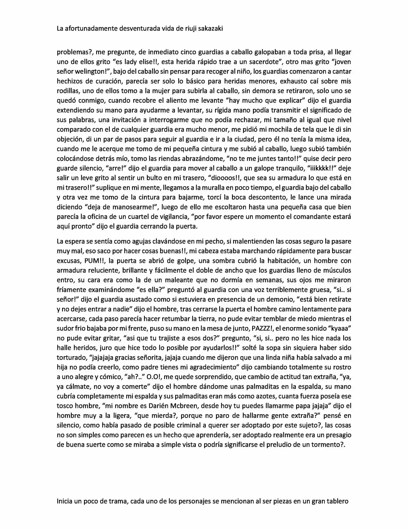 La Afortunadamente Desventurada Vida De Riuji Sakazaki (Novela) - Capítulo 6 - Página 5 - LectorTMOo