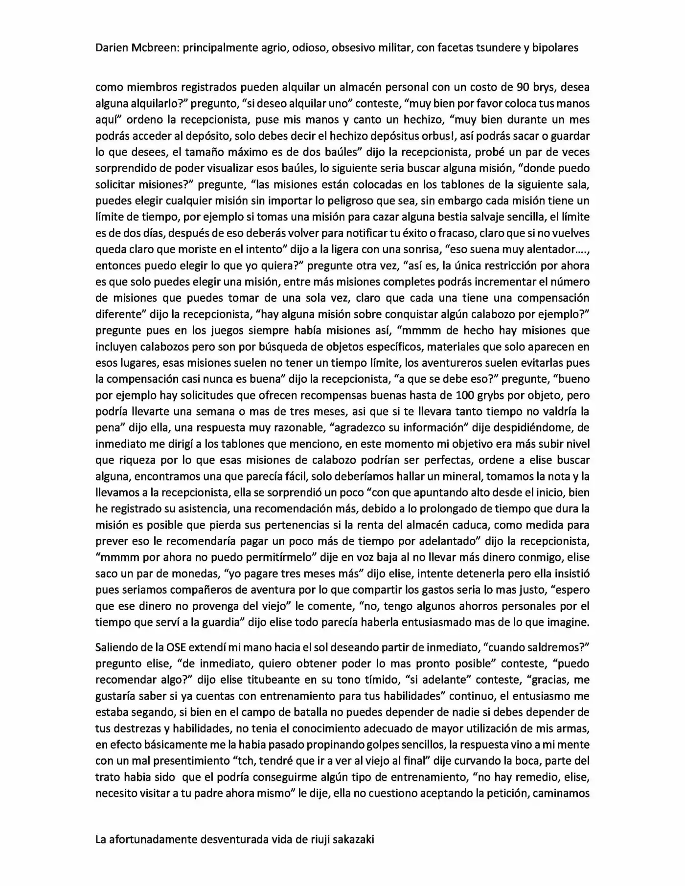 La Afortunadamente Desventurada Vida De Riuji Sakazaki (Novela) - Capítulo 8 - Página 3 - LectorTMOo