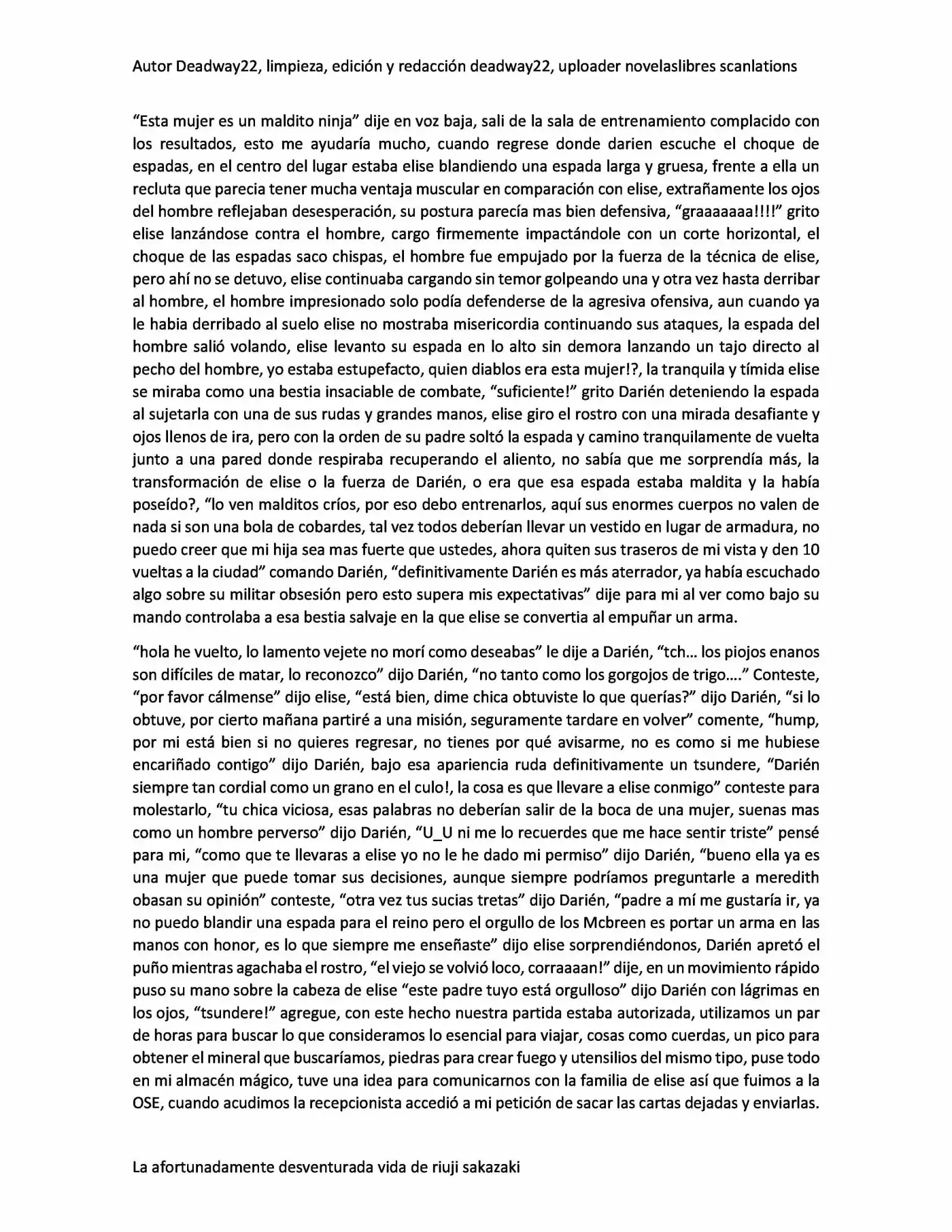La Afortunadamente Desventurada Vida De Riuji Sakazaki (Novela) - Capítulo 9 - Página 3 - LectorTMOo
