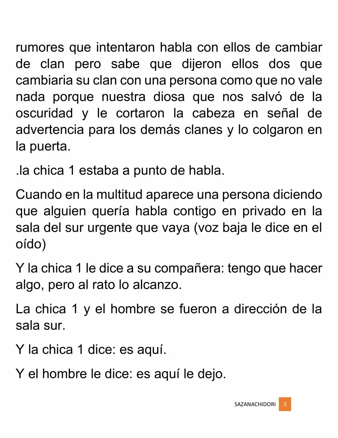 La Alianza De La Cruz De La Sangre (Novela) - Capítulo 3 - Página 3 - LectorTMOo