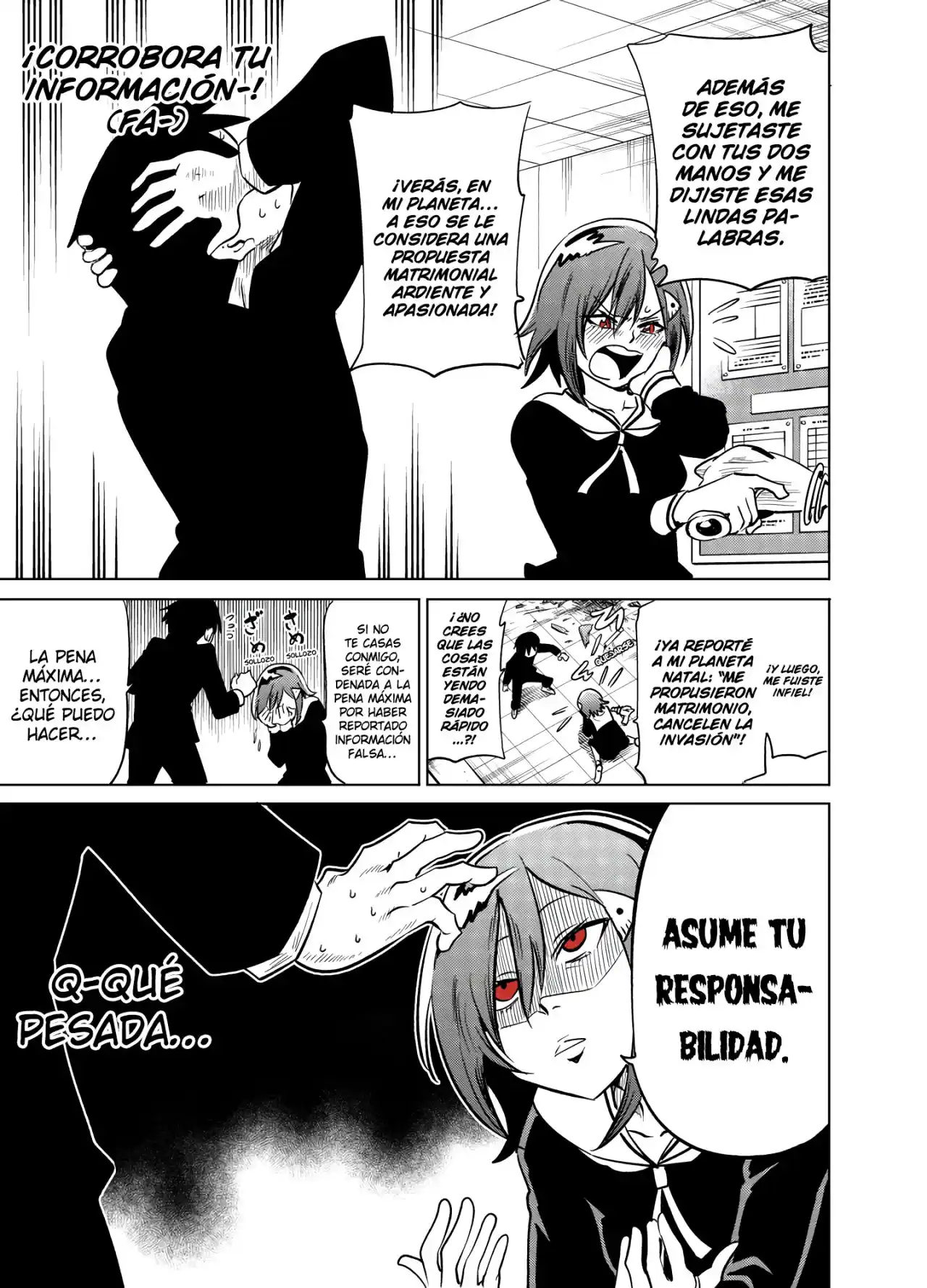 La Alien A Mi Lado Da Miedo - Capítulo 30 - Página 4 - LectorTMOo
