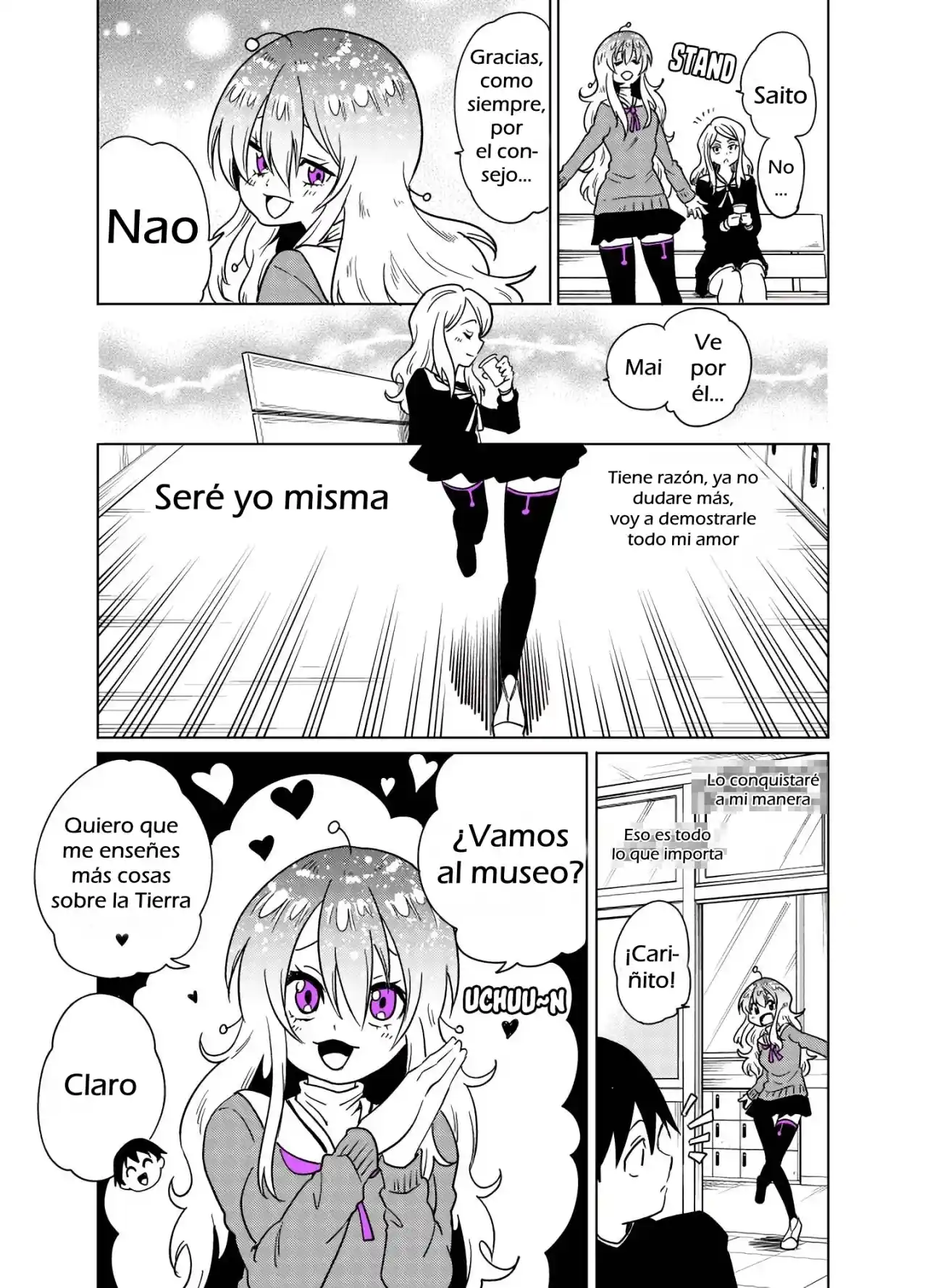 La Alien A Mi Lado Da Miedo - Capítulo 35 - Página 4 - LectorTMOo
