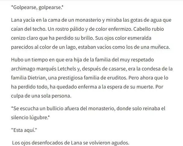 La Amante Desea Escapar (Novela) - Capítulo 1 - Página 2 - LectorTMOo