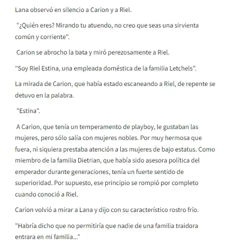 La Amante Desea Escapar (Novela) - Capítulo 2 - Página 2 - LectorTMOo