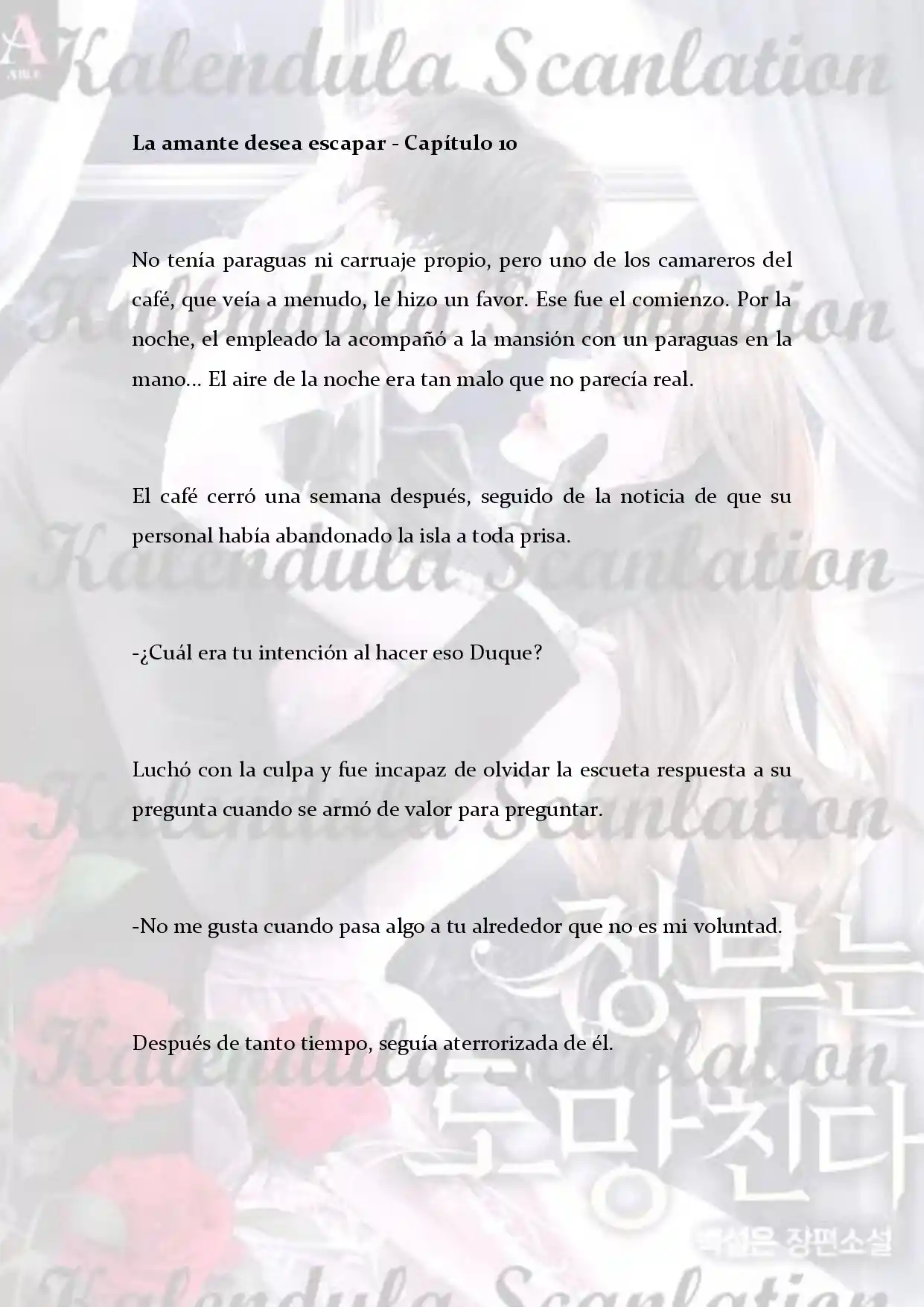 La Amante Desea Escapar (Novela) - Capítulo 10 - Página 3 - LectorTMOo