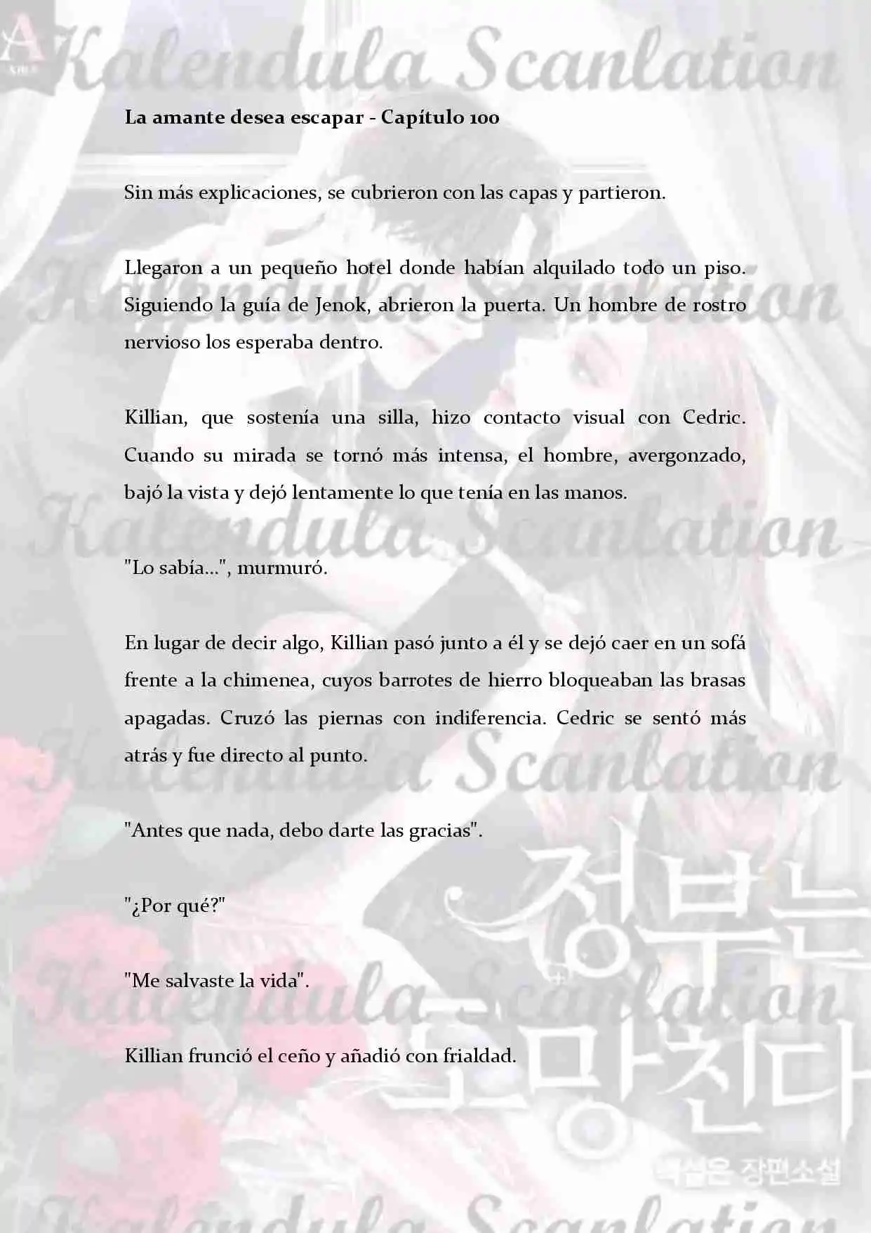 La Amante Desea Escapar (Novela) - Capítulo 100 - Página 3 - LectorTMOo