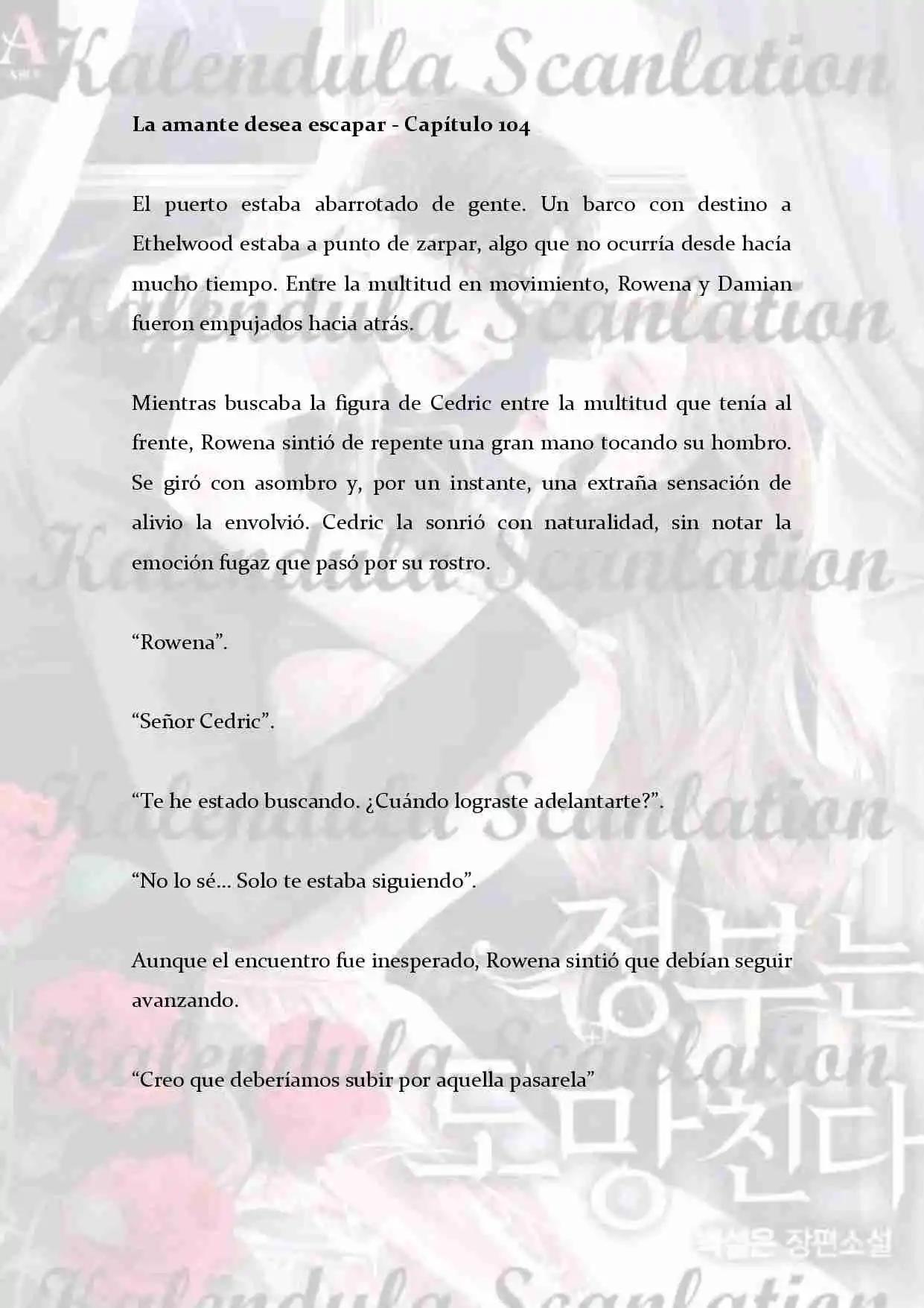 La Amante Desea Escapar (Novela) - Capítulo 104 - Página 3 - LectorTMOo