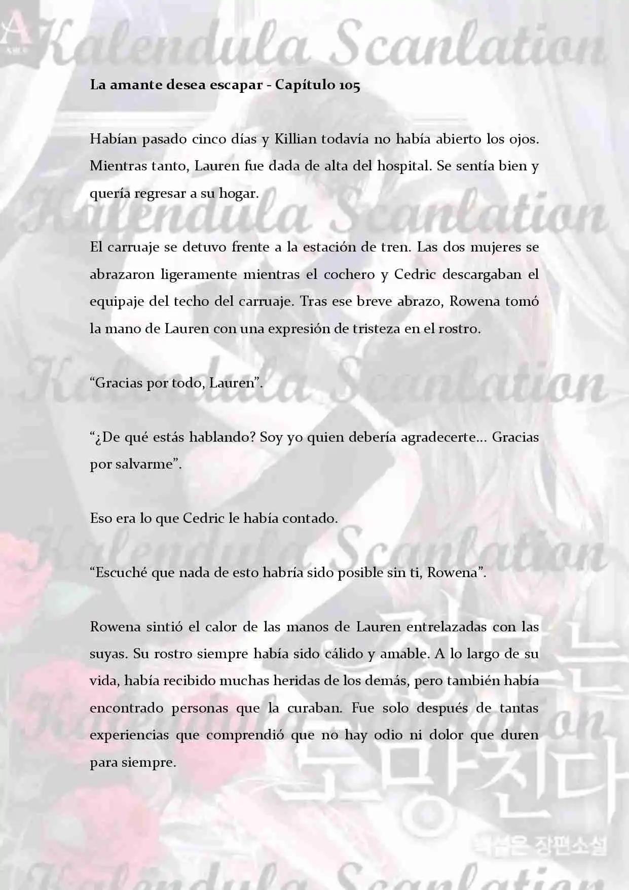 La Amante Desea Escapar (Novela) - Capítulo 105 - Página 3 - LectorTMOo