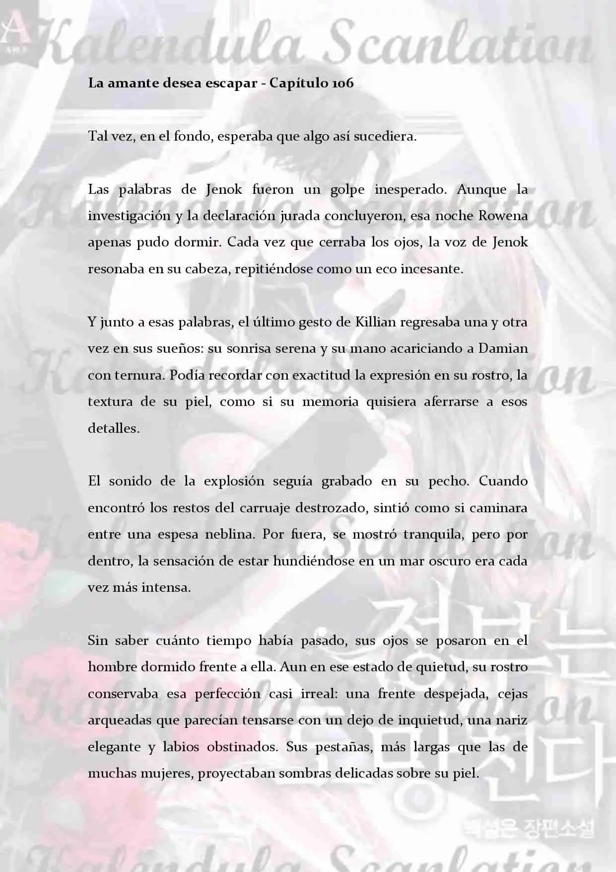 La Amante Desea Escapar (Novela) - Capítulo 106 - Página 3 - LectorTMOo