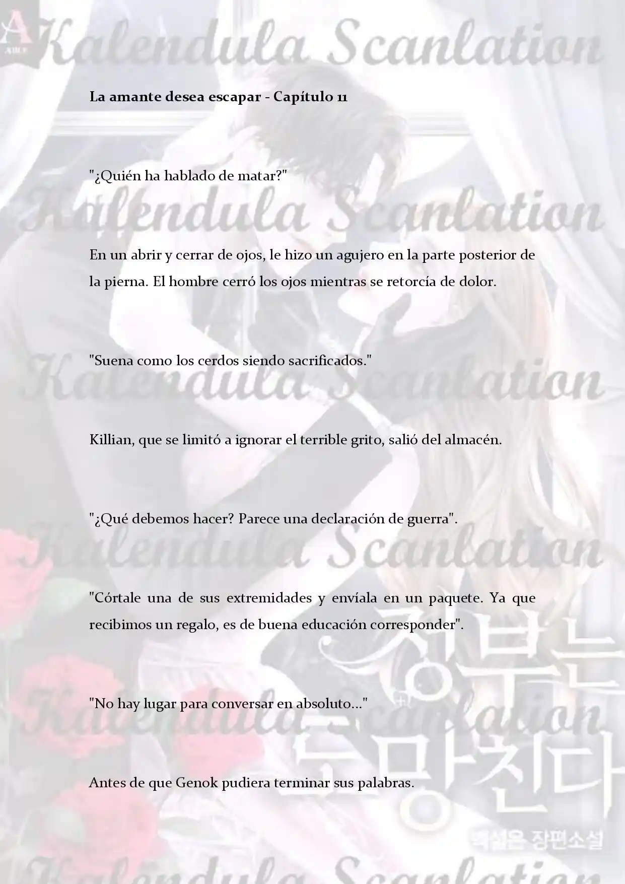 La Amante Desea Escapar (Novela) - Capítulo 11 - Página 3 - LectorTMOo