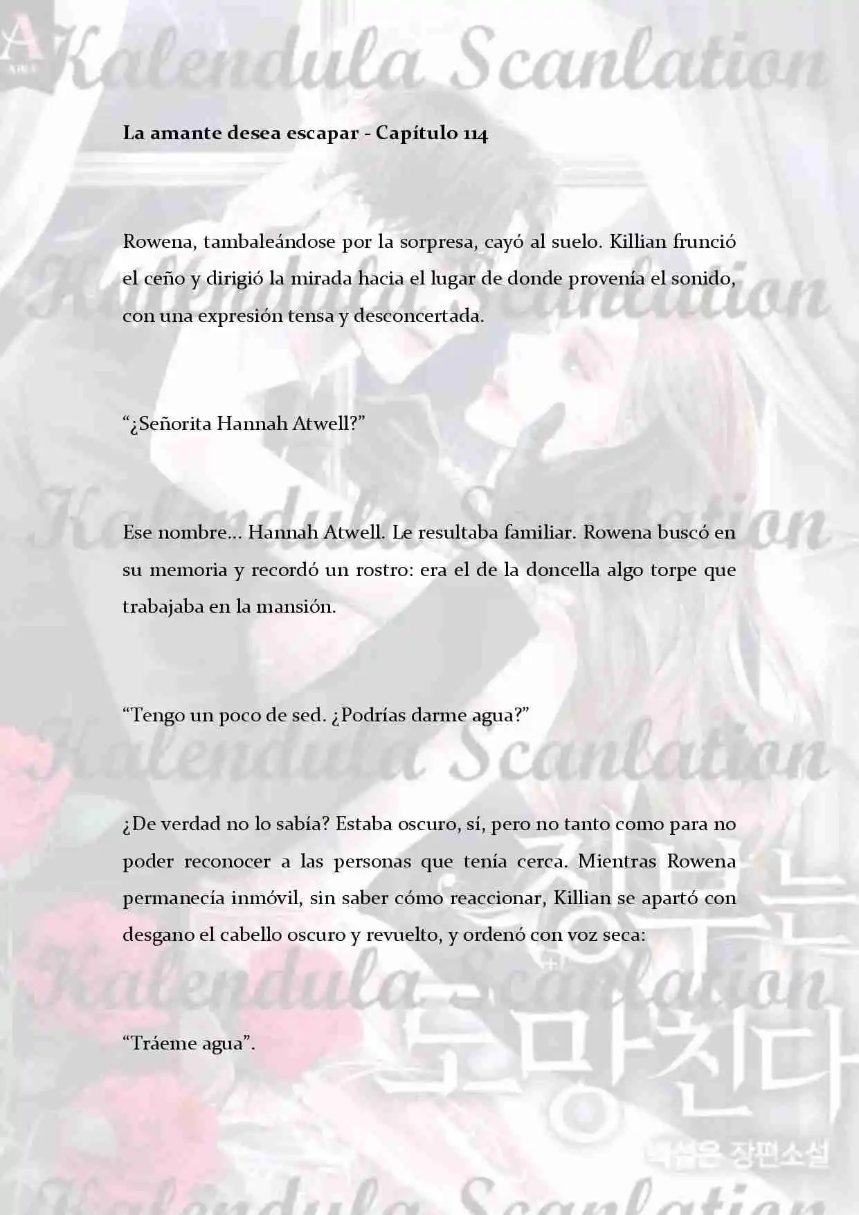 La Amante Desea Escapar (Novela) - Capítulo 114 - Página 3 - LectorTMOo