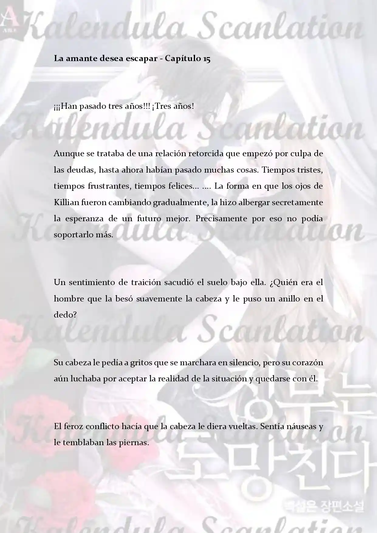 La Amante Desea Escapar (Novela) - Capítulo 15 - Página 3 - LectorTMOo