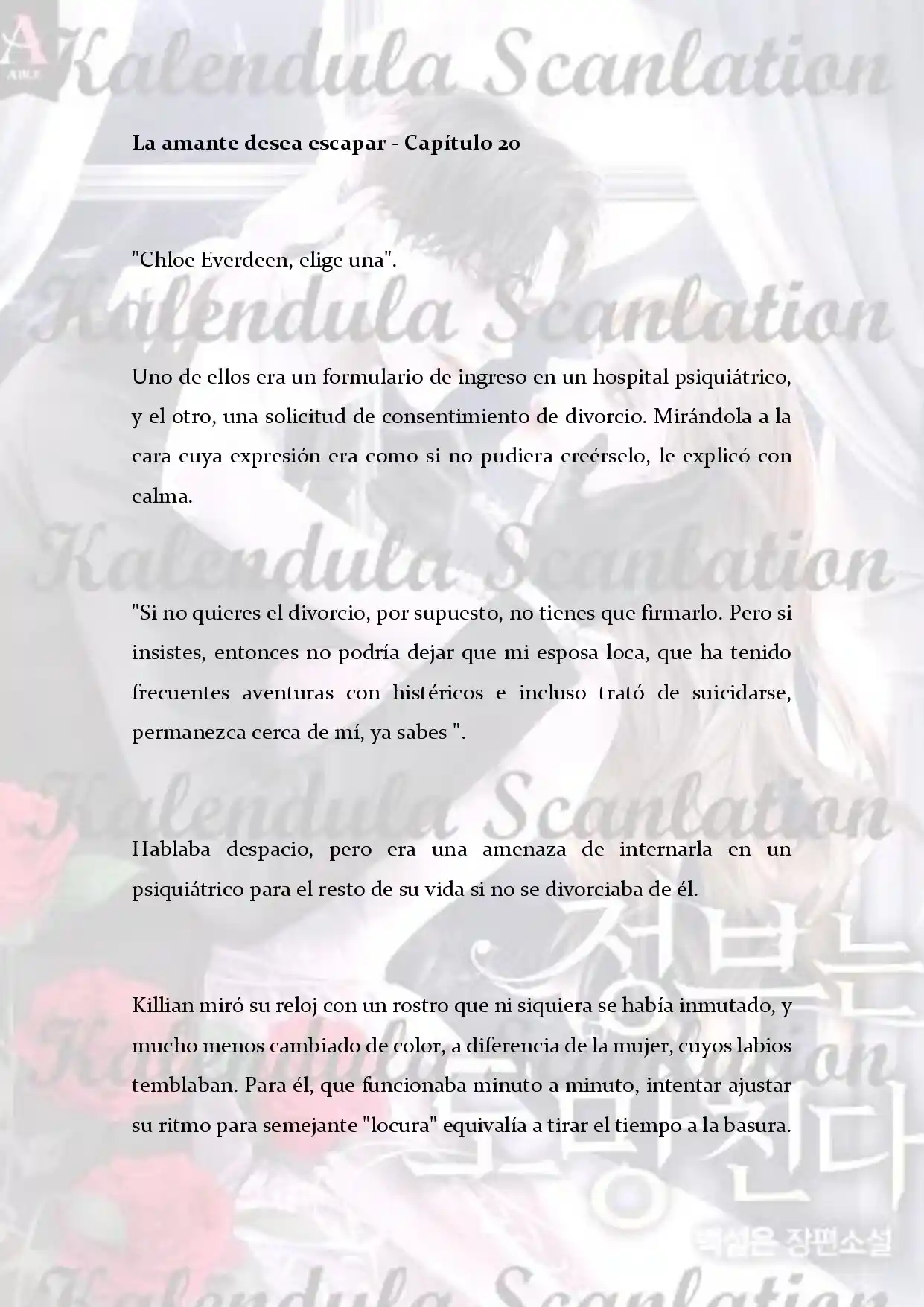La Amante Desea Escapar (Novela) - Capítulo 20 - Página 3 - LectorTMOo