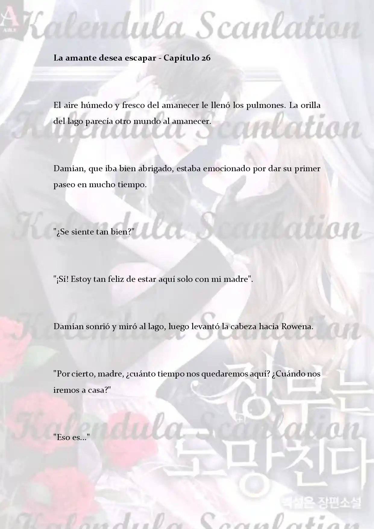 La Amante Desea Escapar (Novela) - Capítulo 26 - Página 3 - LectorTMOo