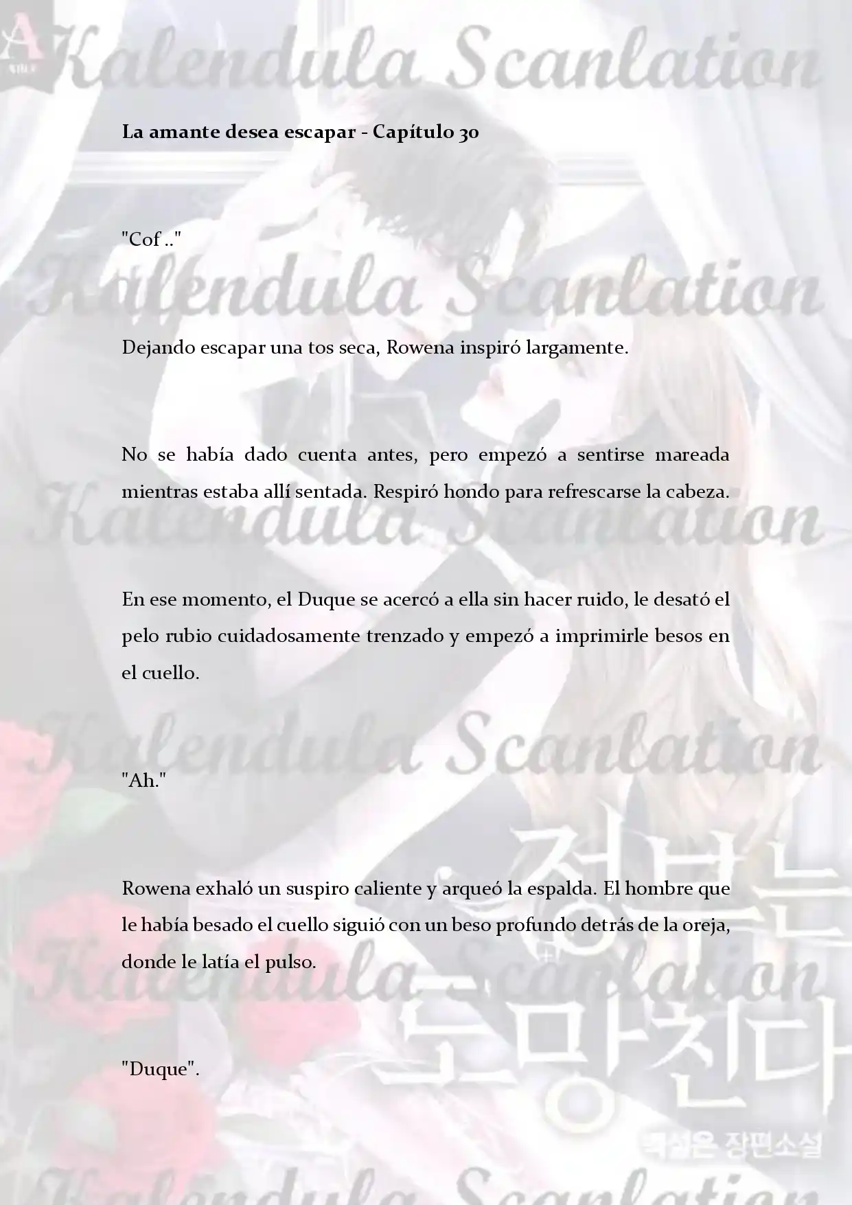 La Amante Desea Escapar (Novela) - Capítulo 30 - Página 3 - LectorTMOo