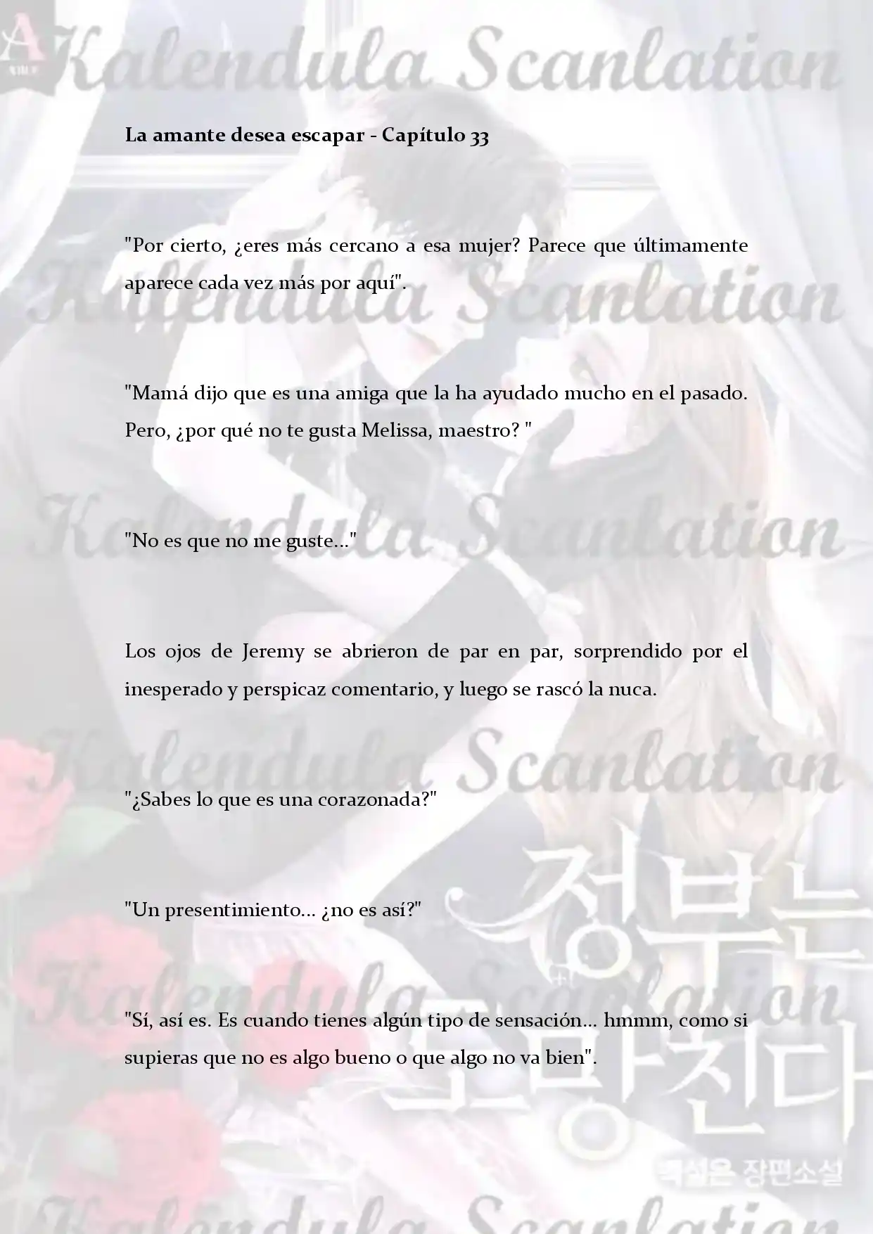 La Amante Desea Escapar (Novela) - Capítulo 33 - Página 3 - LectorTMOo