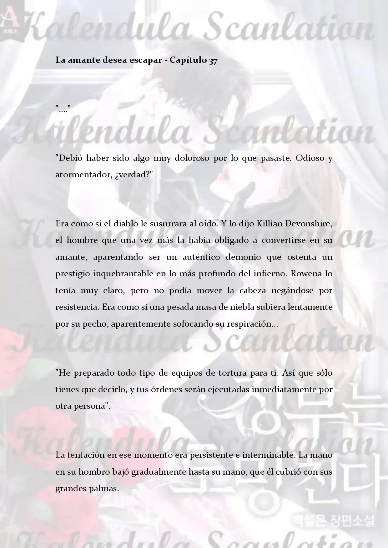 La Amante Desea Escapar (Novela) - Capítulo 37 - Página 3 - LectorTMOo