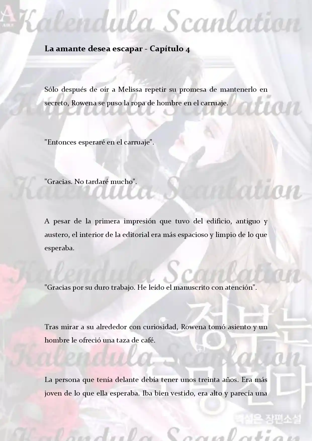 La Amante Desea Escapar (Novela) - Capítulo 4 - Página 3 - LectorTMOo
