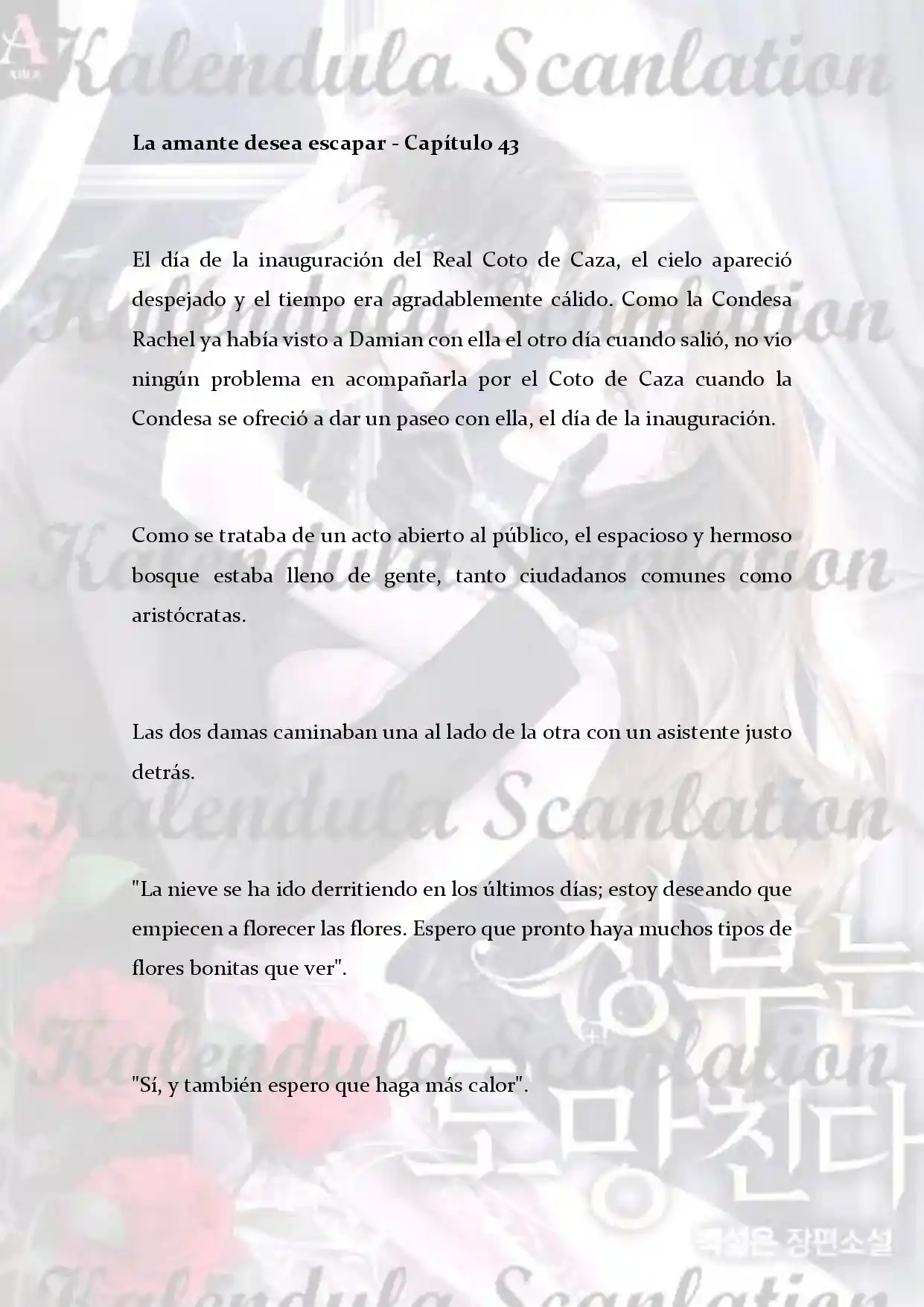 La Amante Desea Escapar (Novela) - Capítulo 43 - Página 3 - LectorTMOo