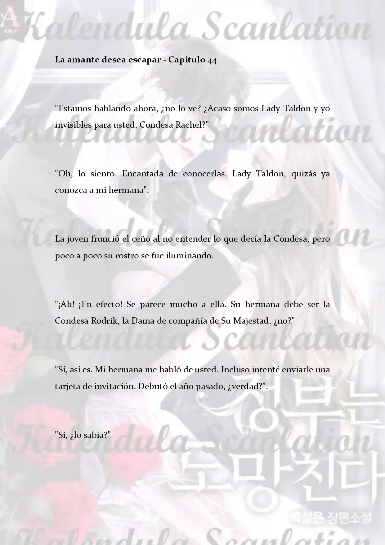 La Amante Desea Escapar (Novela) - Capítulo 44 - Página 3 - LectorTMOo